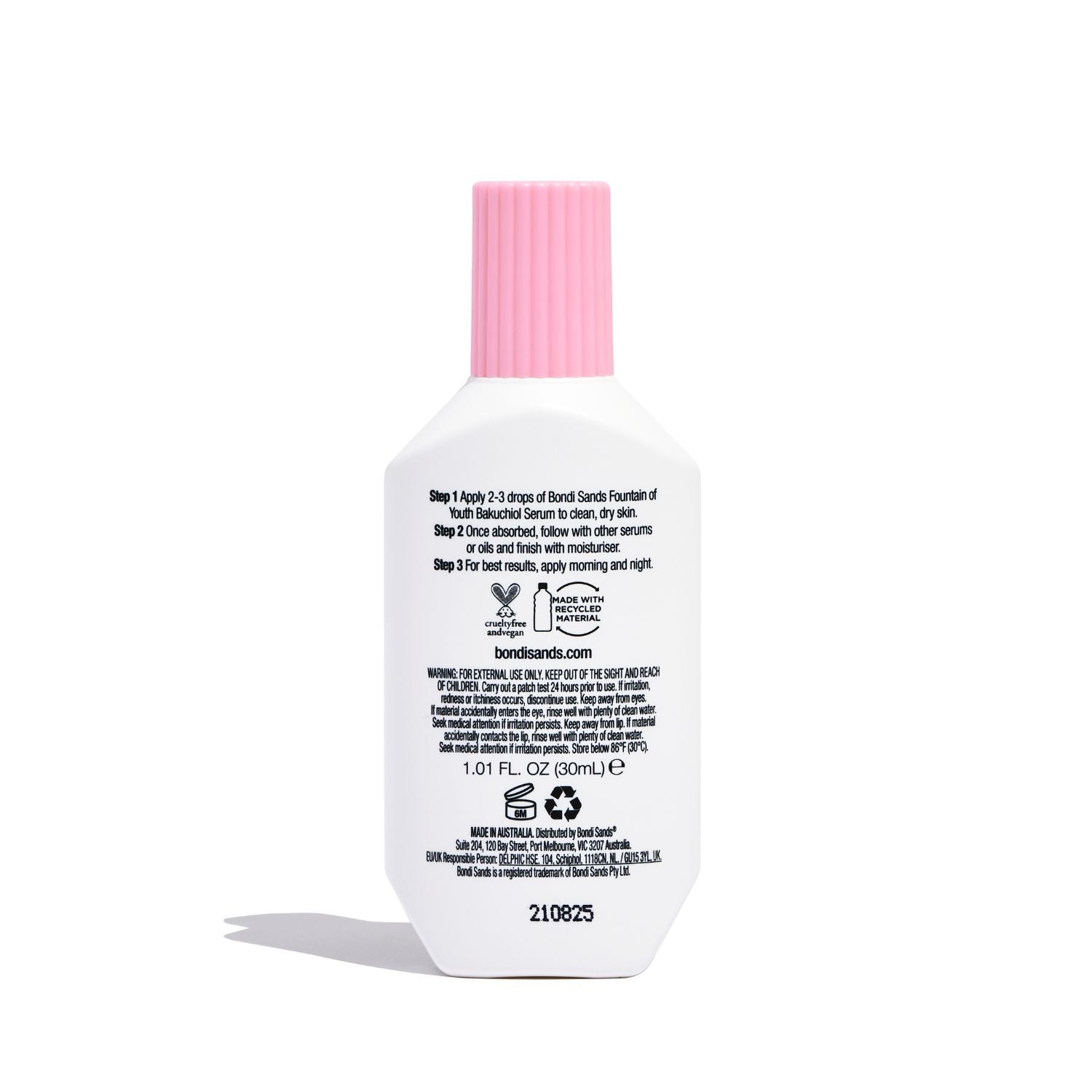 Bondi Sands Fountain of Youth Treatment Booster Bakuchiol Serum - 30ml 2 Shaws Department Stores