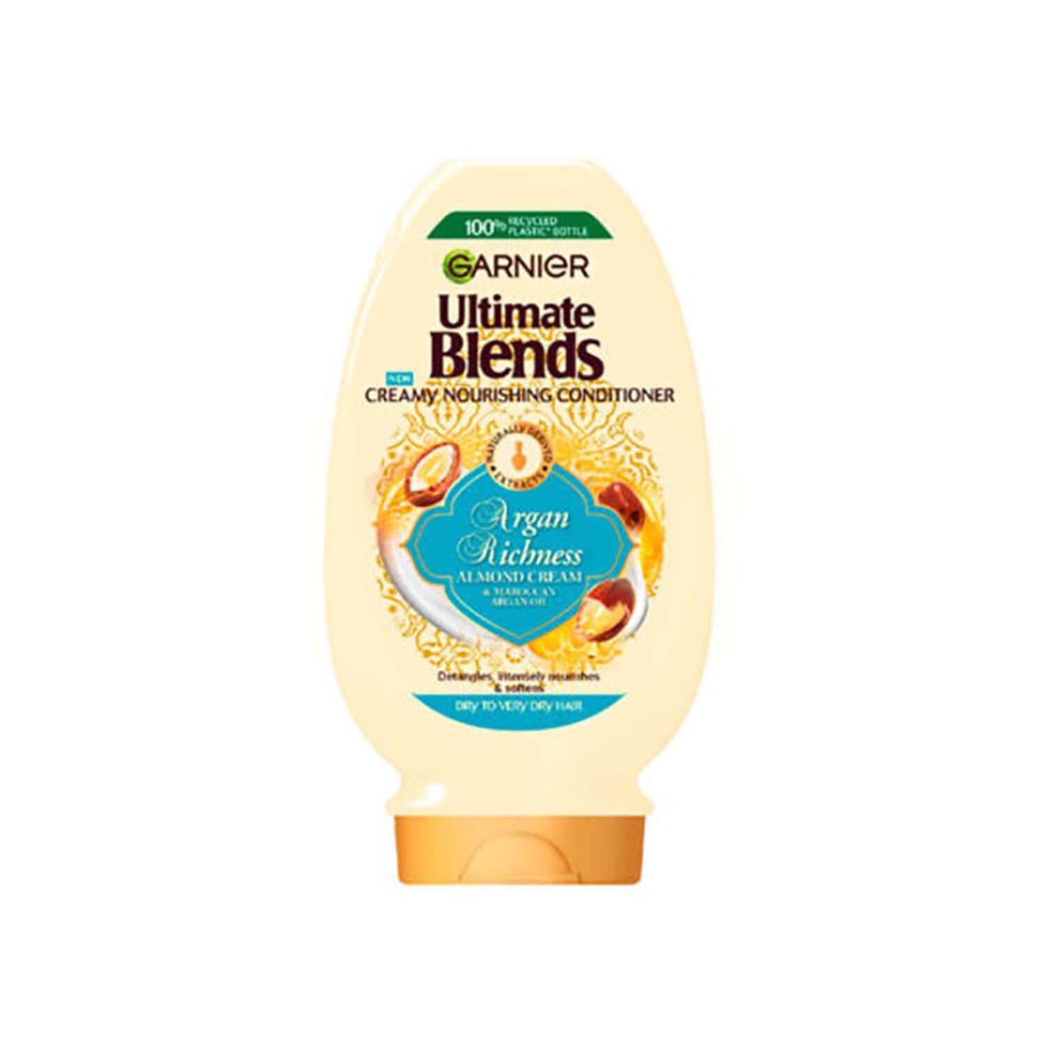 Garnier Ultimate Blends Argan Oil & Almond Cream Conditioner 400ml 1 Shaws Department Stores
