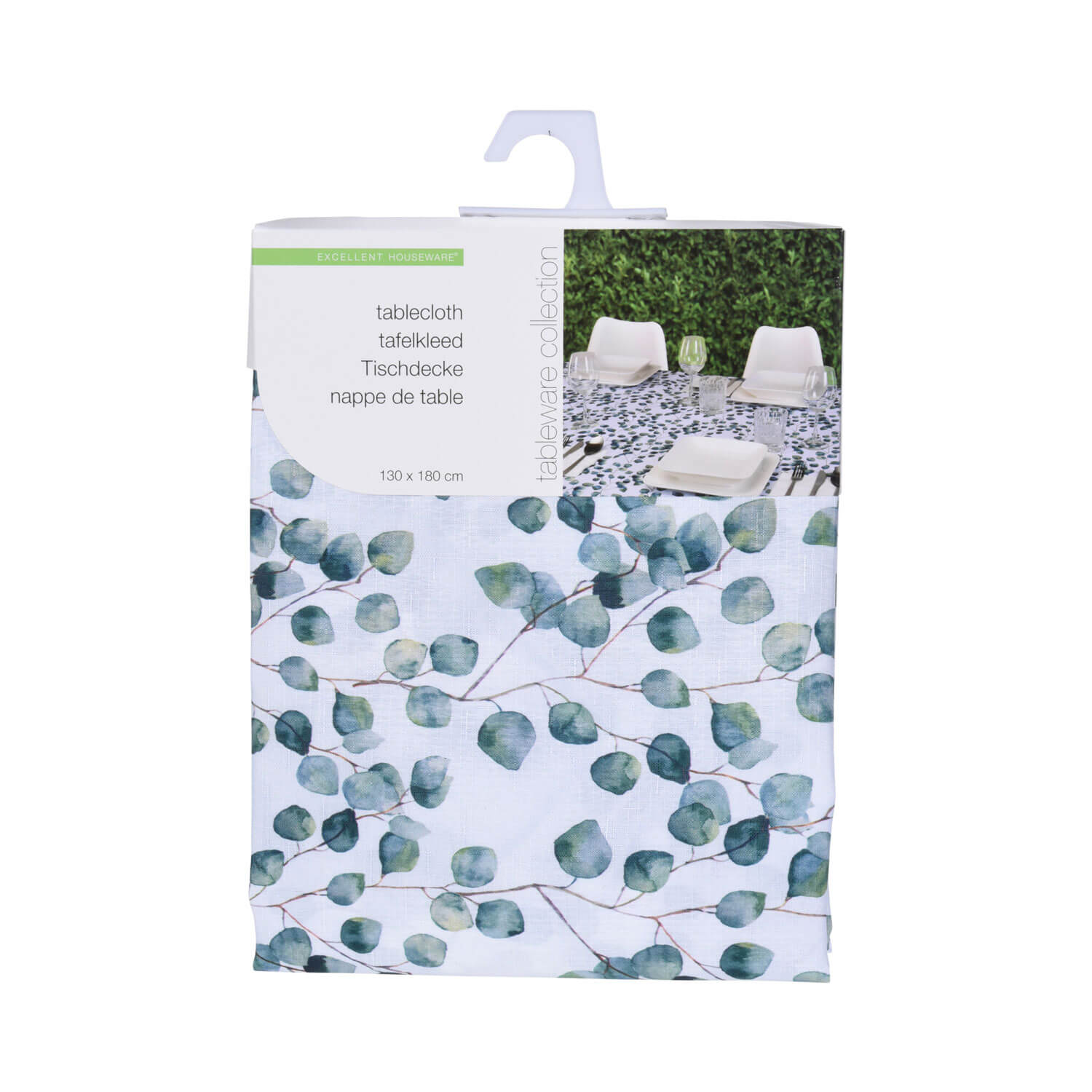 The Home Kitchen Leaves Design Tablecloth 1 Shaws Department Stores