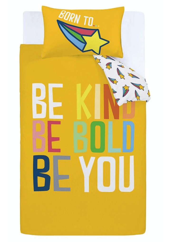 Born To Be You Organic Cotton Duvet Set - Orange 5 Shaws Department Stores