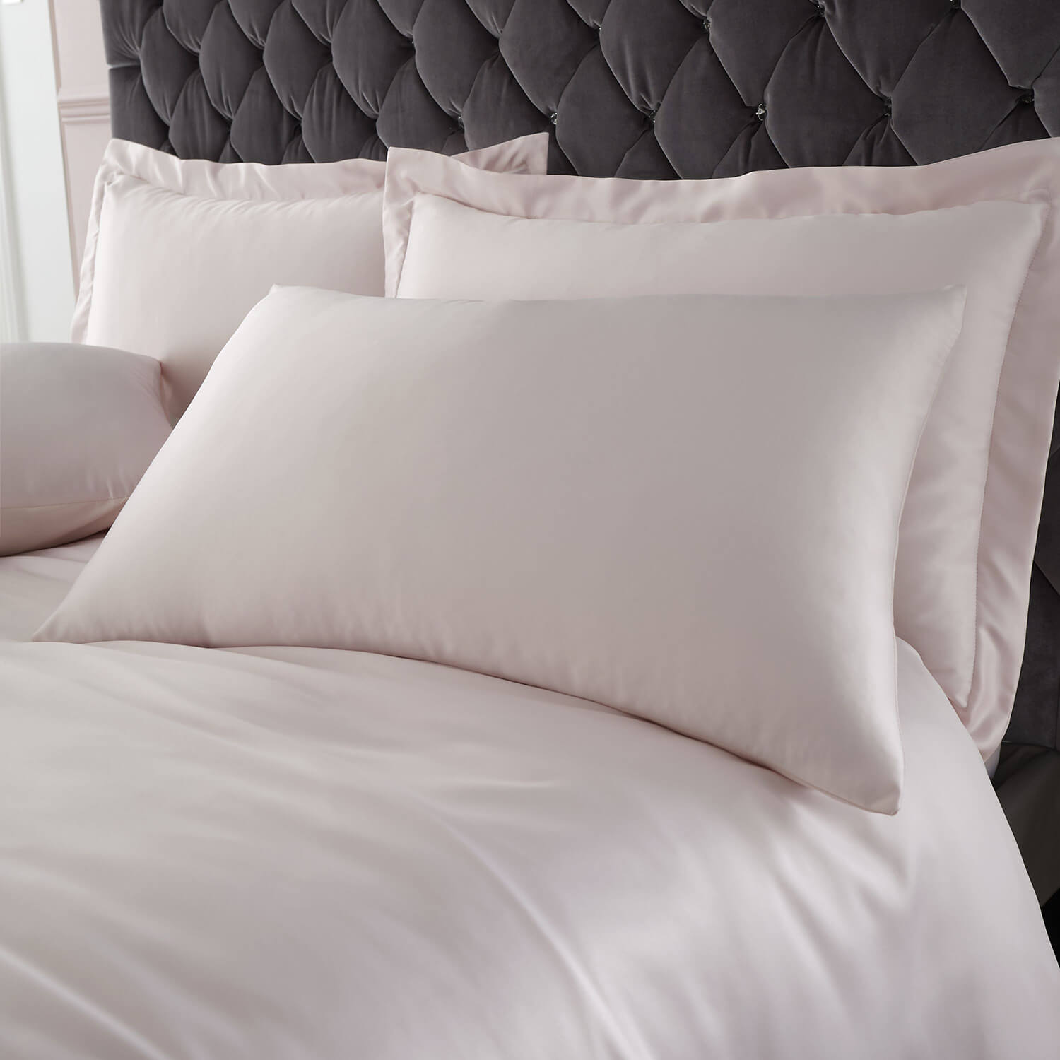 Catherine Lansfield Silky Soft Duvet Set - Blush 2 Shaws Department Stores