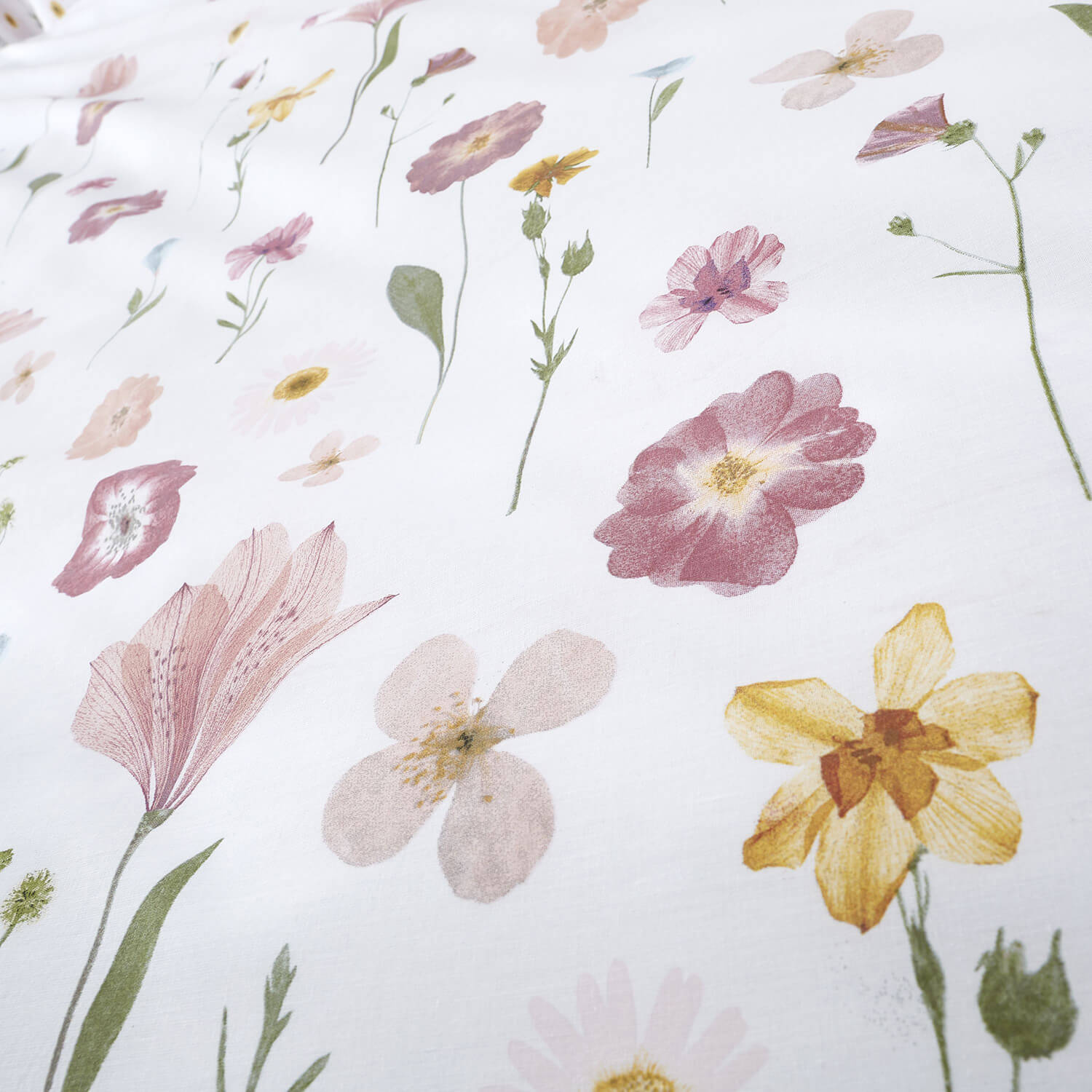 Catherine Lansfield Wild Flowers Easy Care Duvet Cover Set 3 Shaws Department Stores