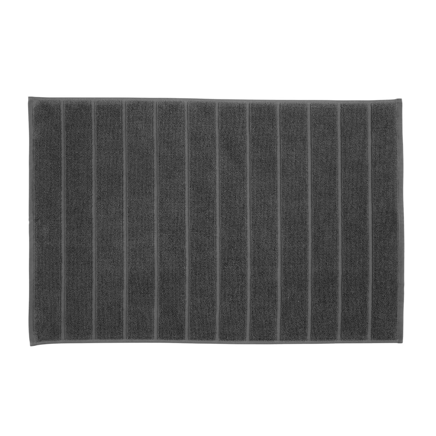 Christy Chroma Bath Mat - Ash Grey 1 Shaws Department Stores