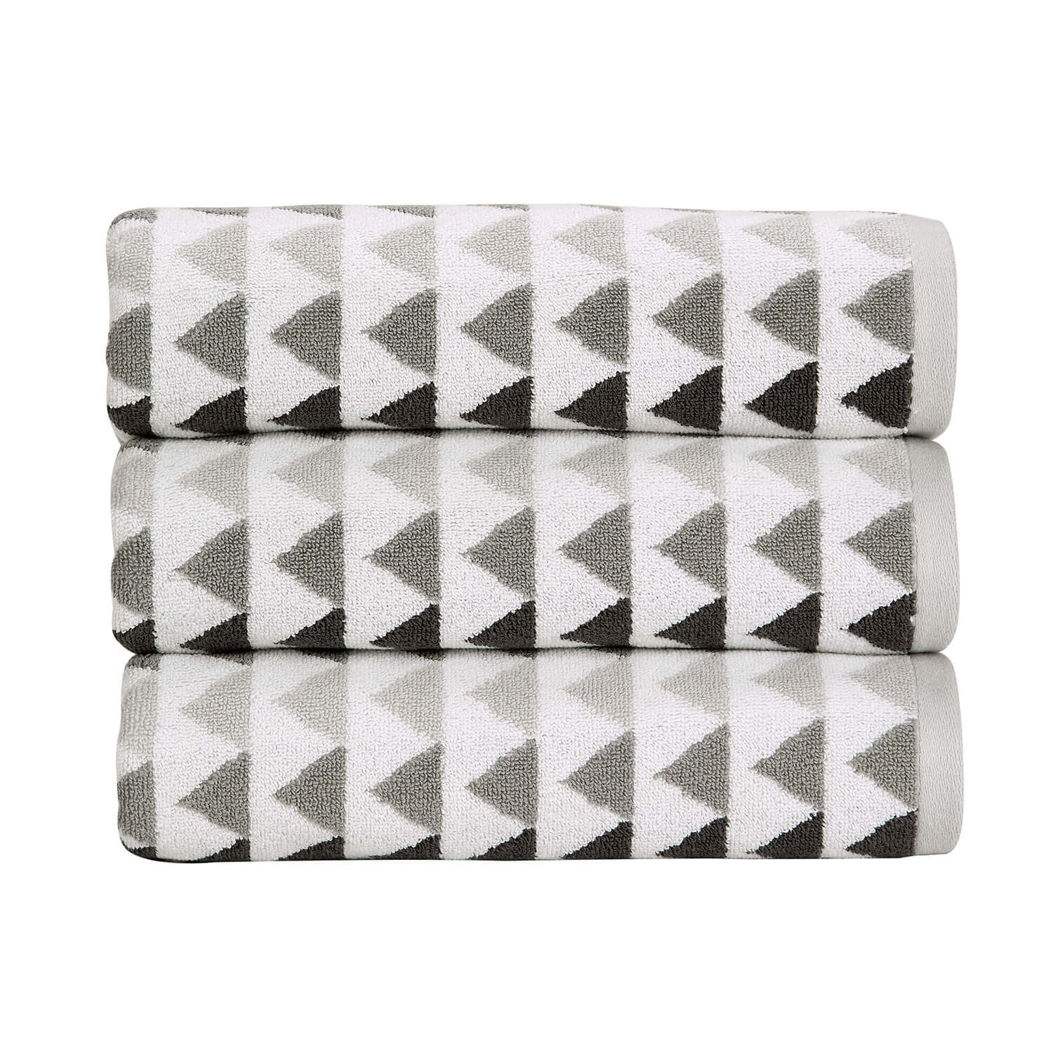 Christy Tribecca Bath Sheet - Grey 1 Shaws Department Stores