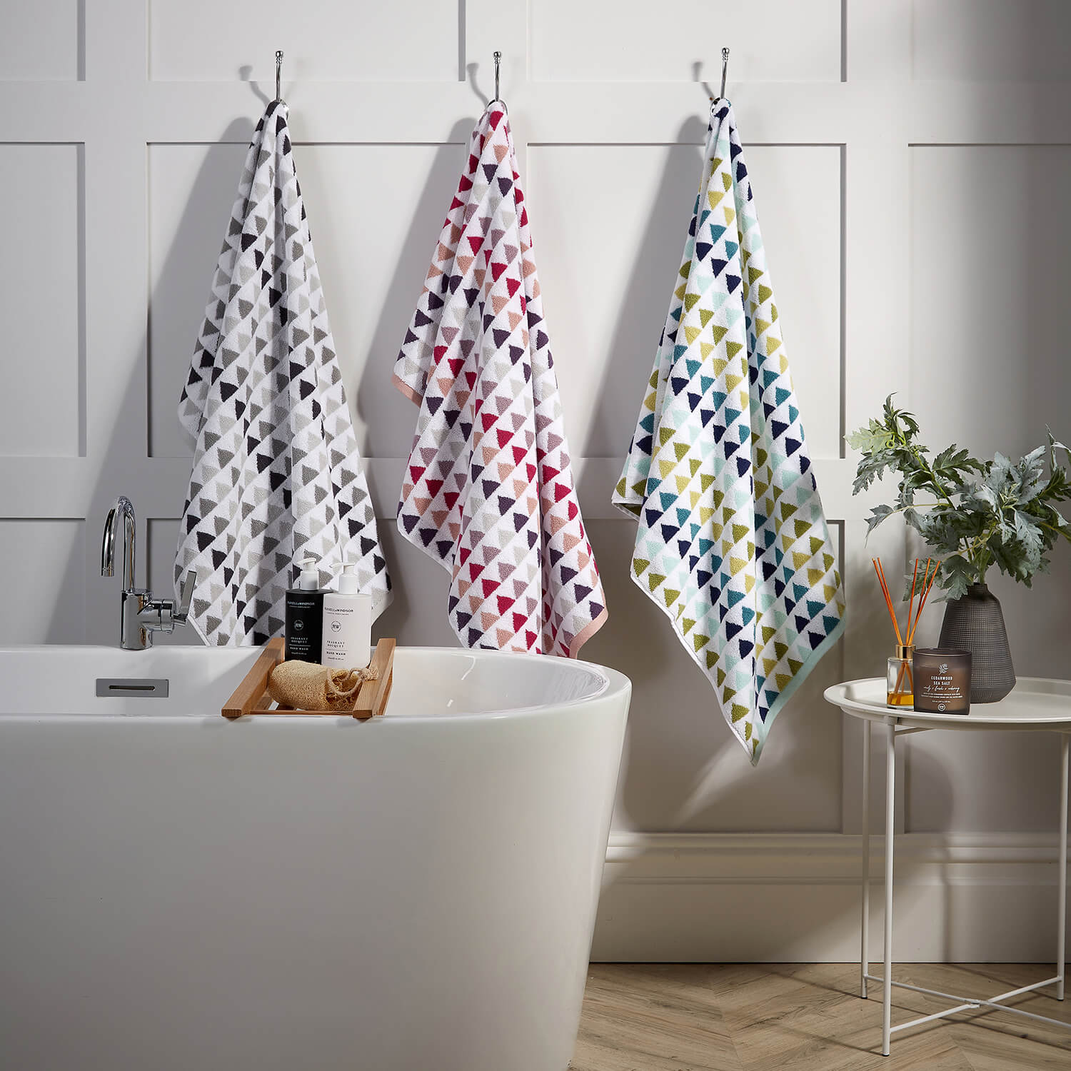 Christy Tribecca Bath Sheet - Grey 2 Shaws Department Stores