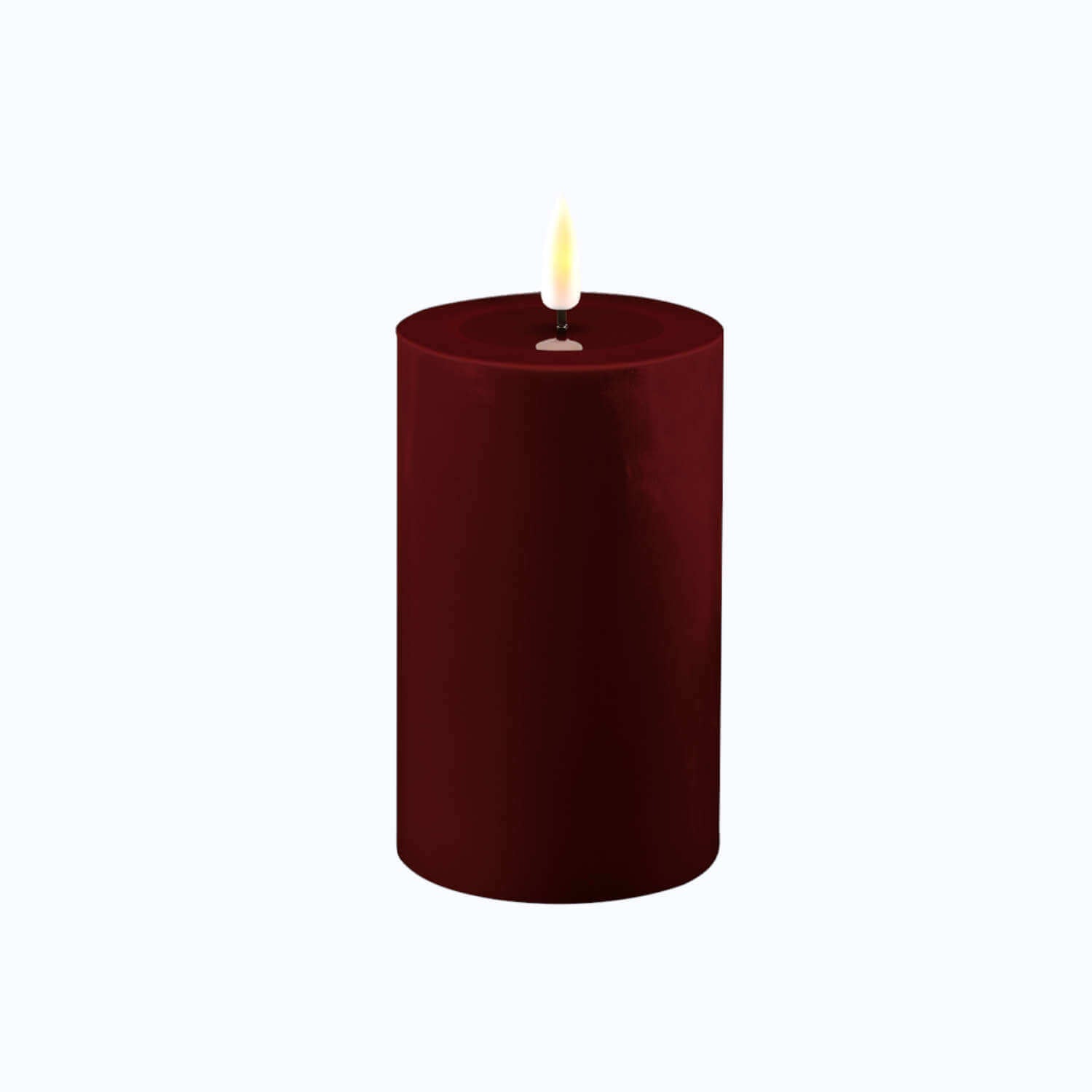 Deluxe Candles LED Candle - Red 1 Shaws Department Stores