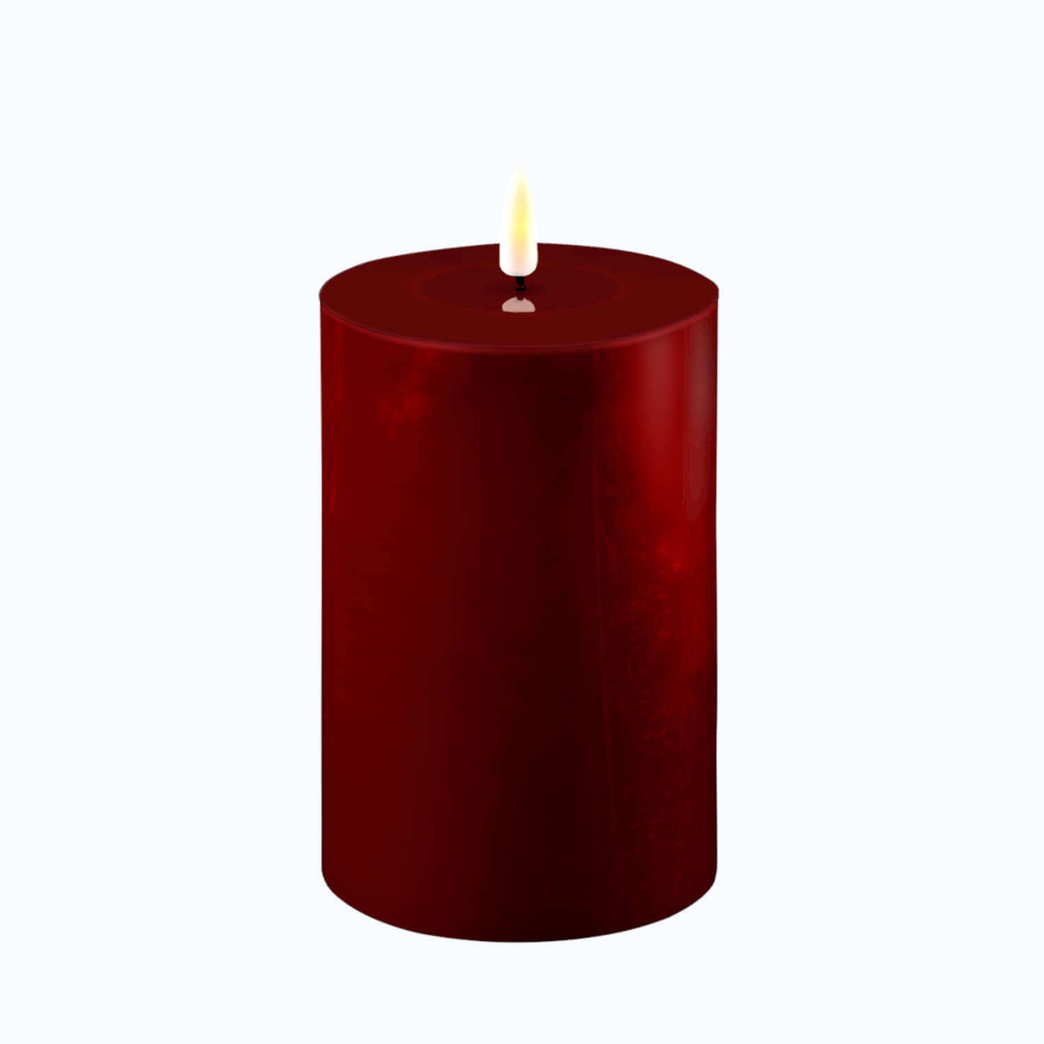 Deluxe Candles LED Candle - Red 1 Shaws Department Stores