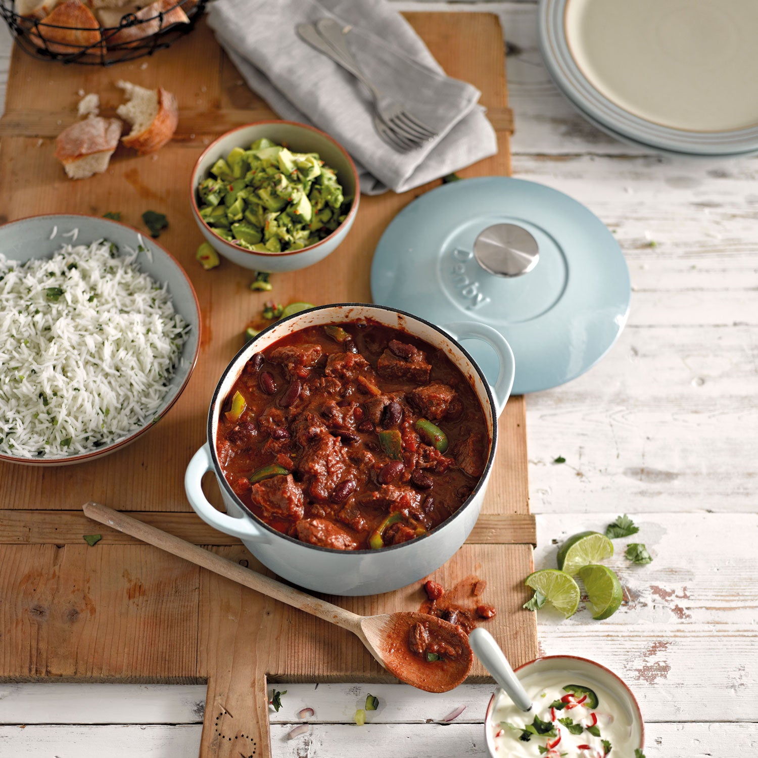 Denby Cast Iron Casserole 26cm - Pavilion 4 Shaws Department Stores