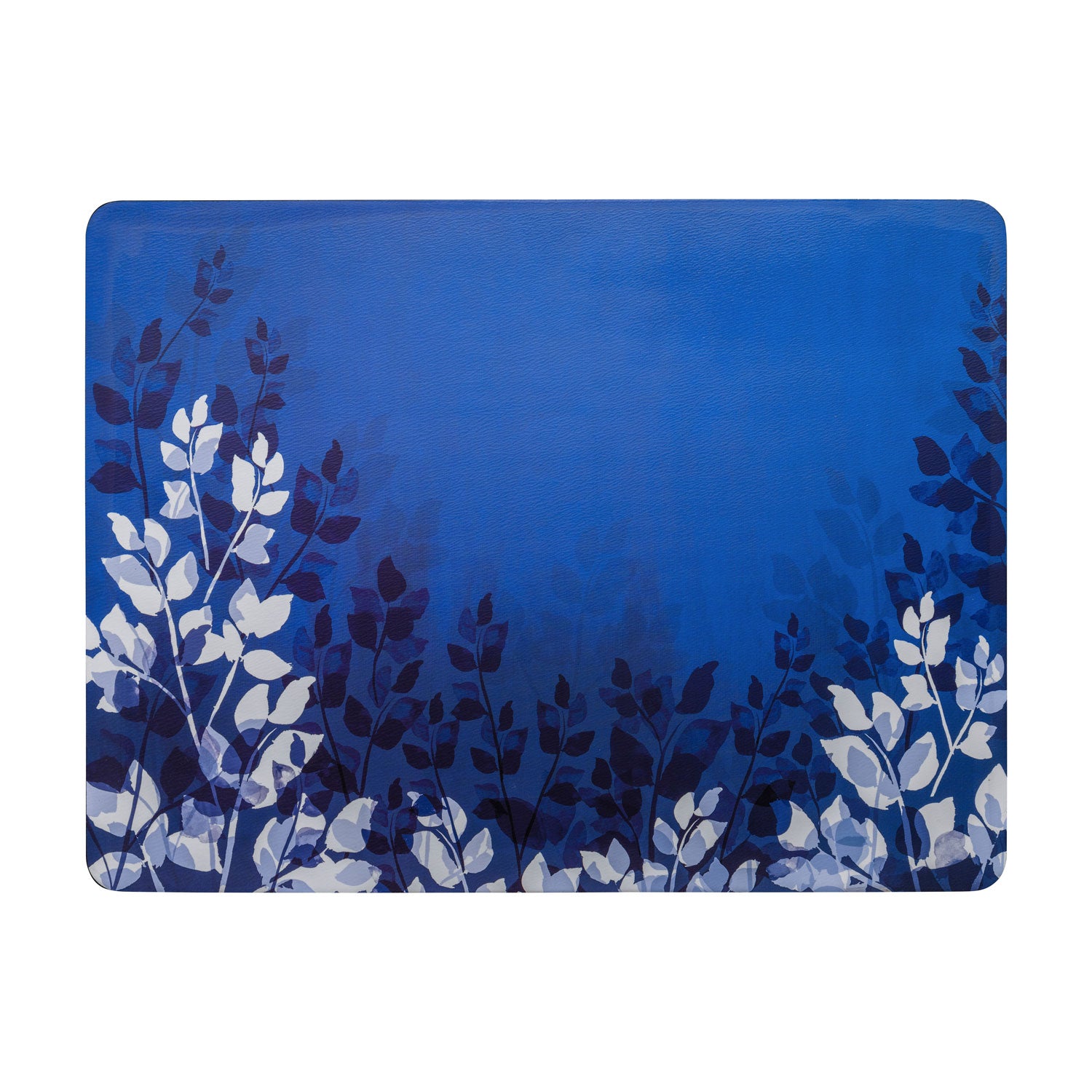 Denby Blue Foliage Placemats Set of 6 - Blue 1 Shaws Department Stores