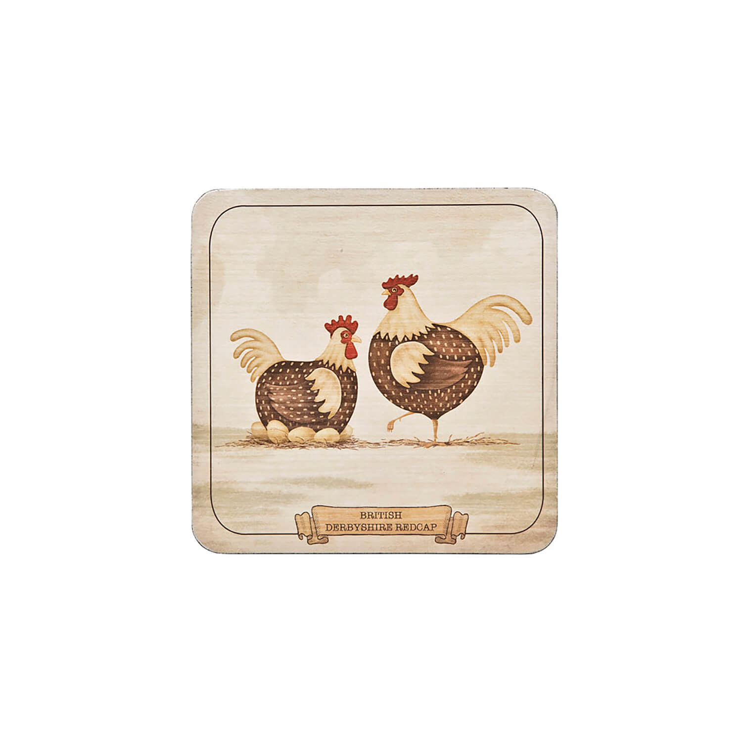 Denby Derbyshire Redcap 6-Piece Coaster Set 1 Shaws Department Stores