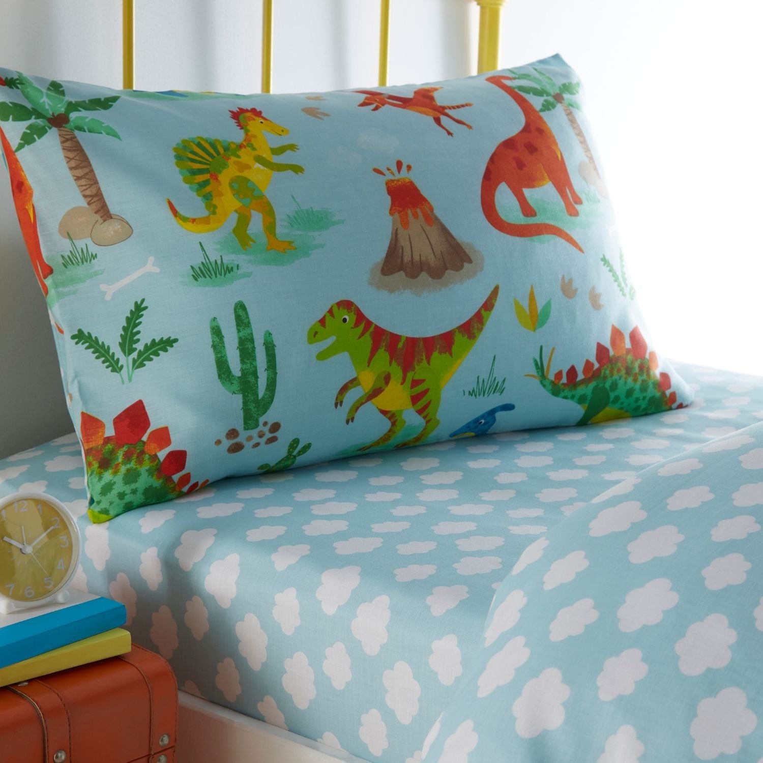 The Home Bedroom Dinosaur Fitted Sheet 1 Shaws Department Stores