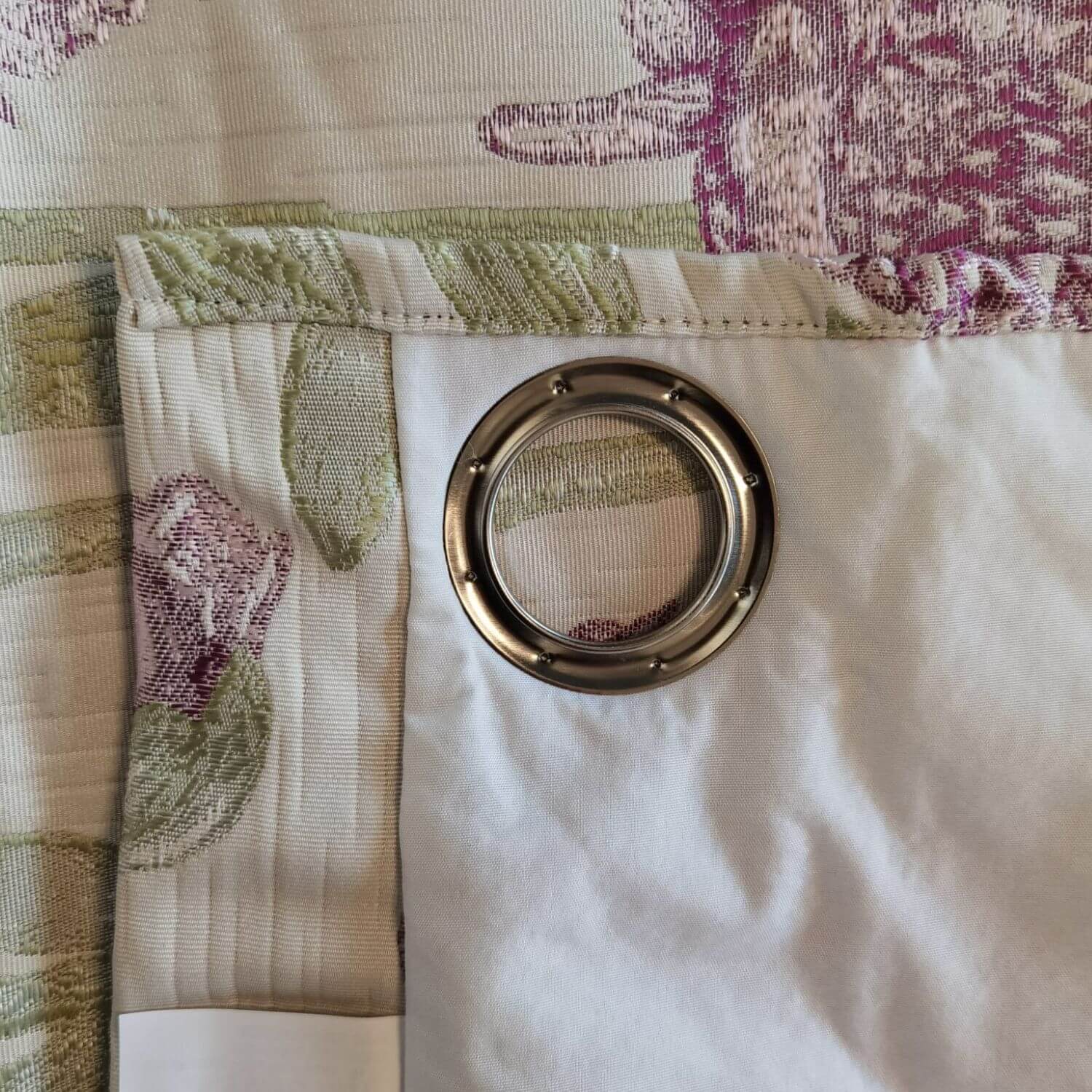 The Home Collection Floriana Curtains - 90x90&