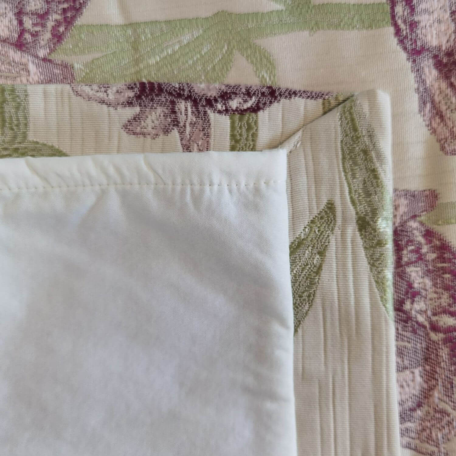 The Home Collection Floriana Curtains - 90x90&