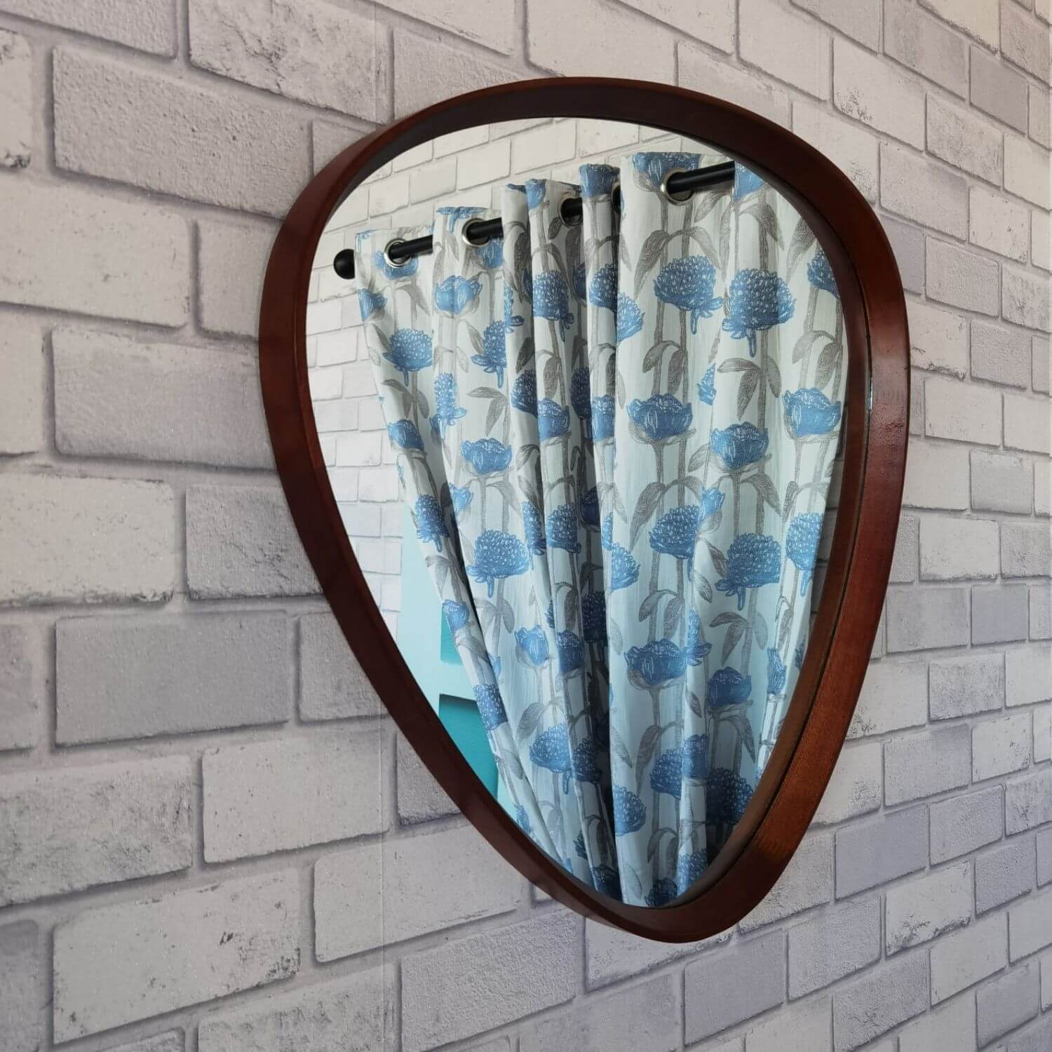 The Home Collection Floriana Curtains - Marine 4 Shaws Department Stores