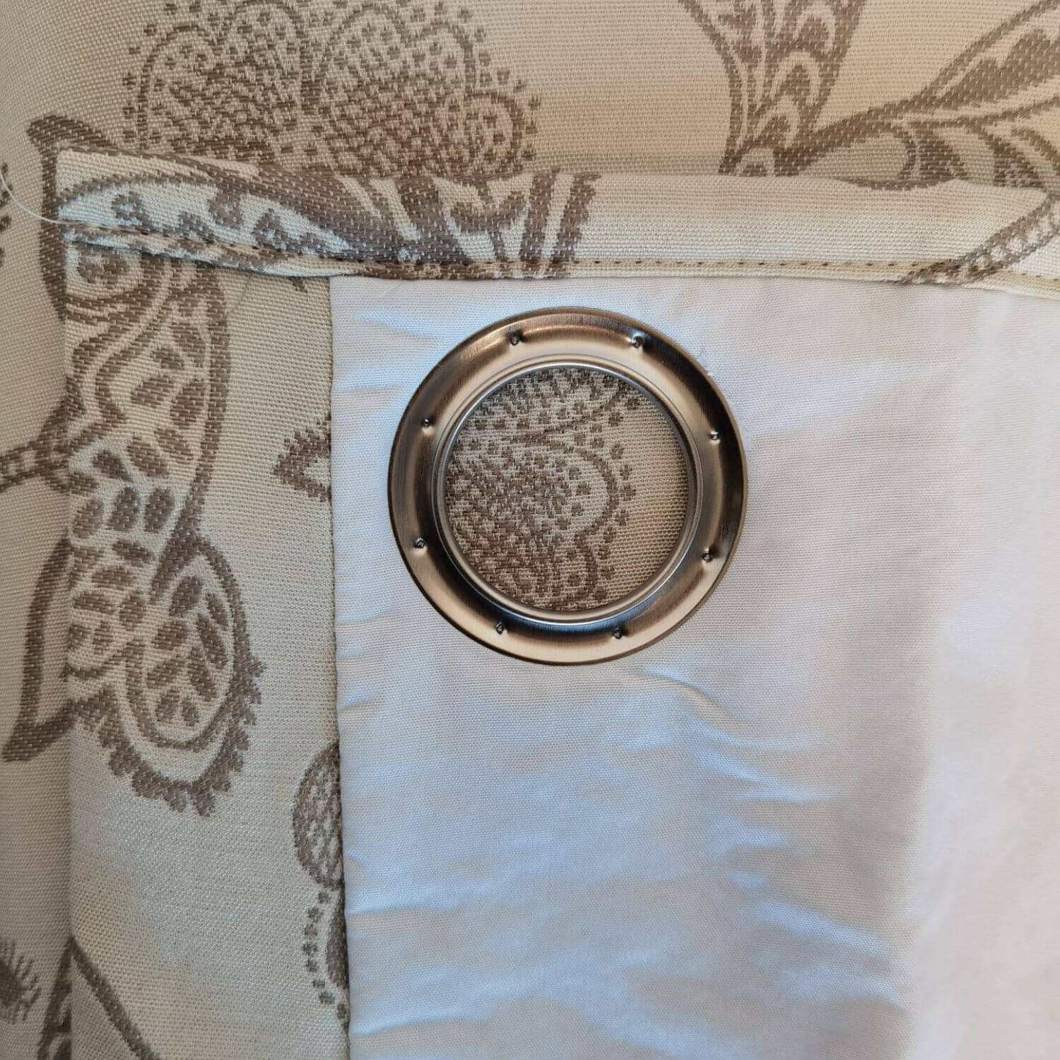 The Home Collection Kew Eyelit Readymade Curtains - 90x90&