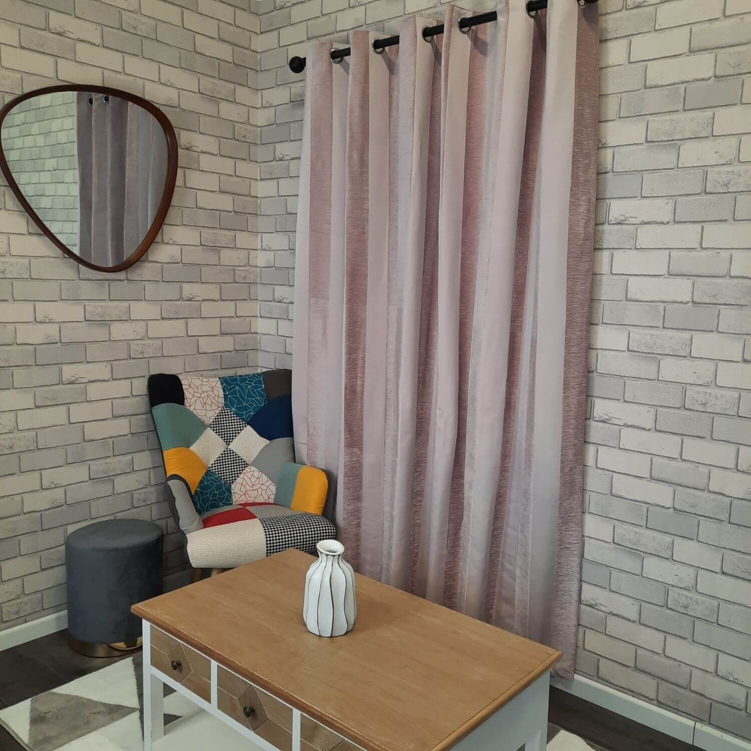 The Home Collection Microfibre Lined Curtains - 90x90&