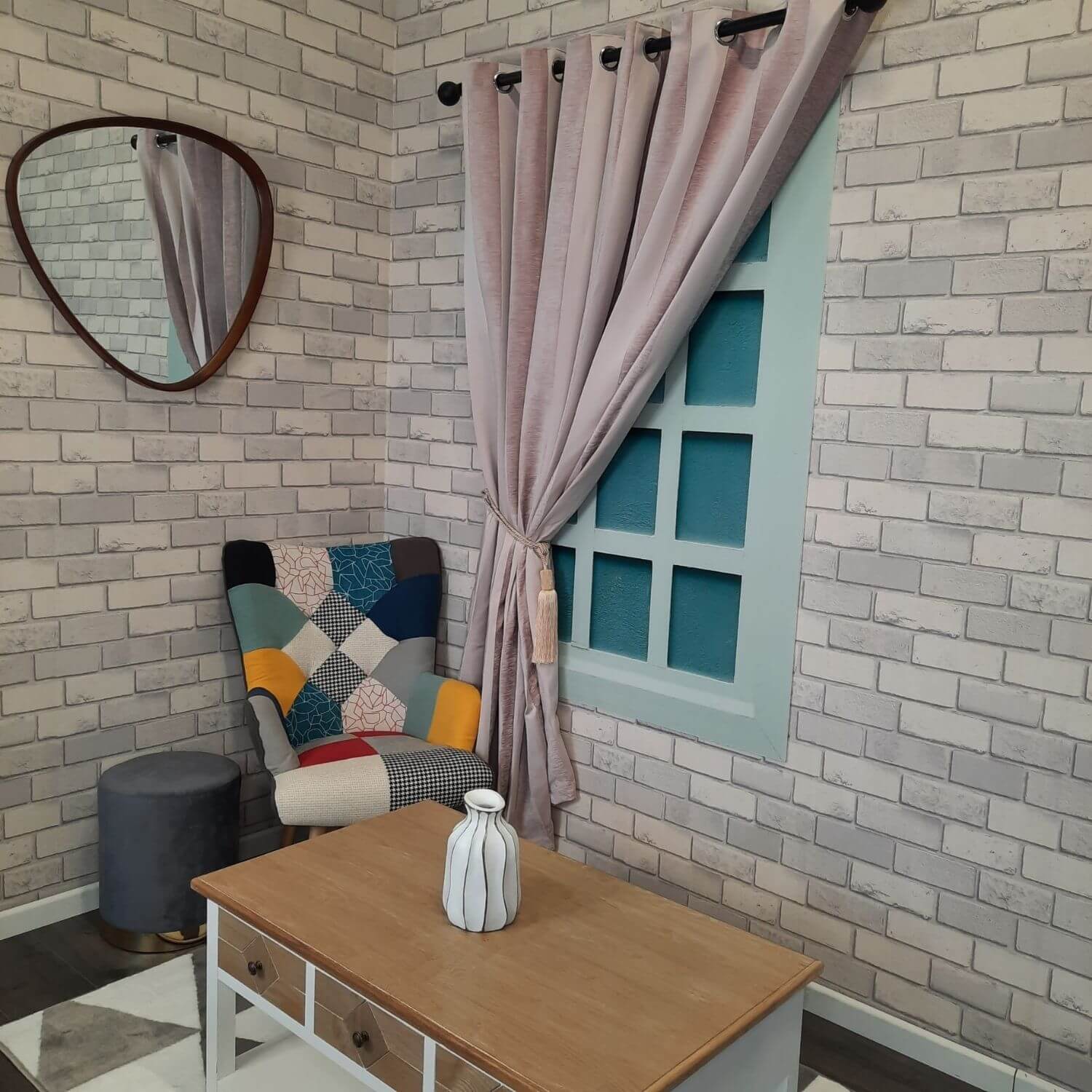 The Home Collection Microfibre Lined Curtains - 90x90&