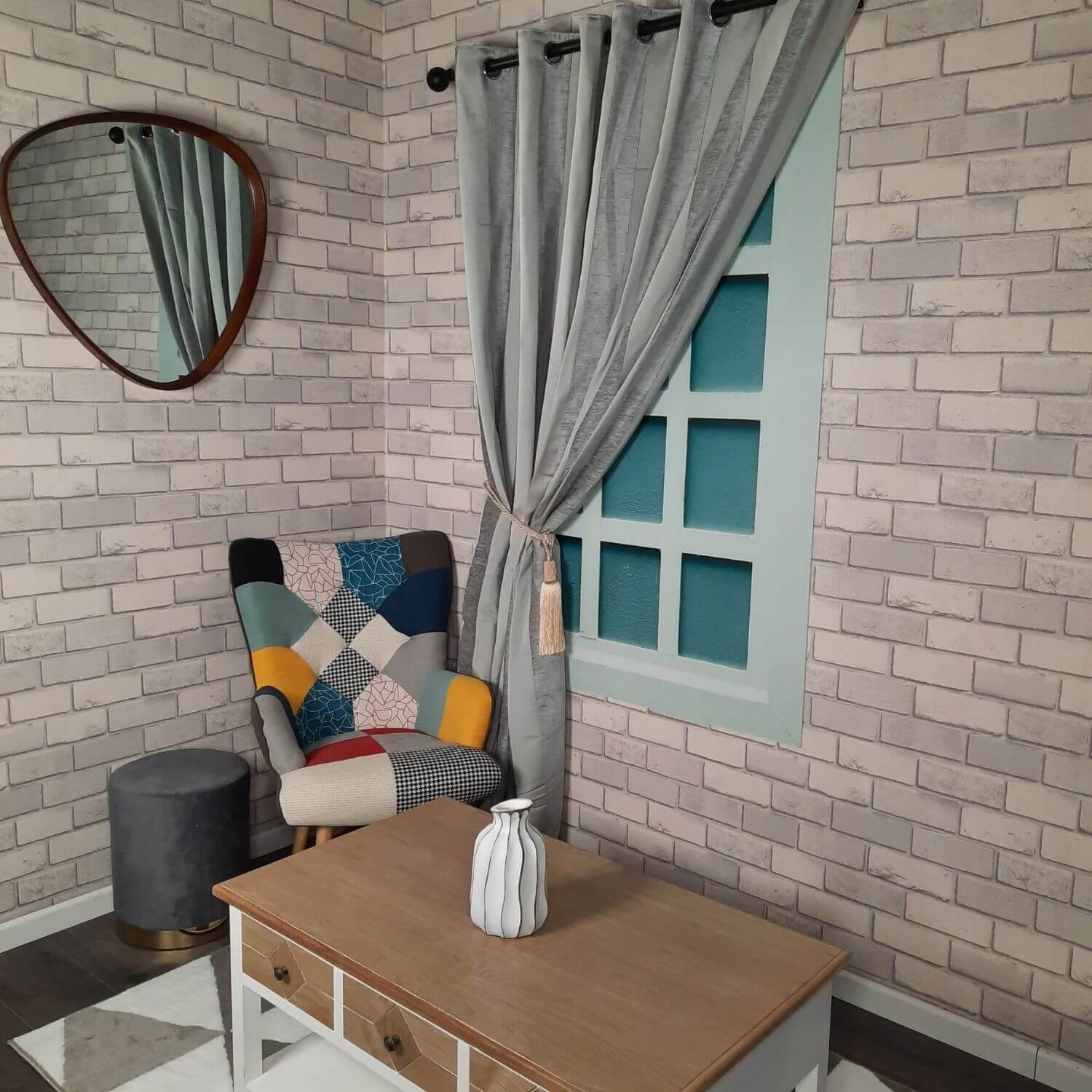 The Home Collection Microfibre Lined Curtains - 90x90&