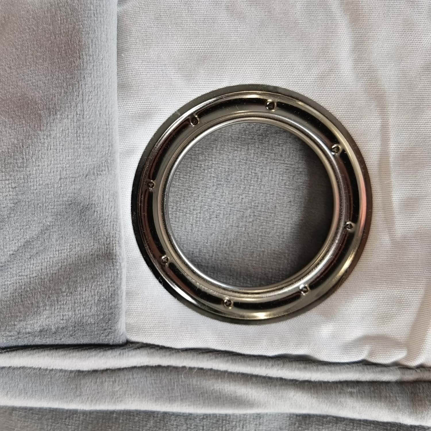 The Home Collection Elegance Readymade Interlined Curtains - Grey 8 Shaws Department Stores
