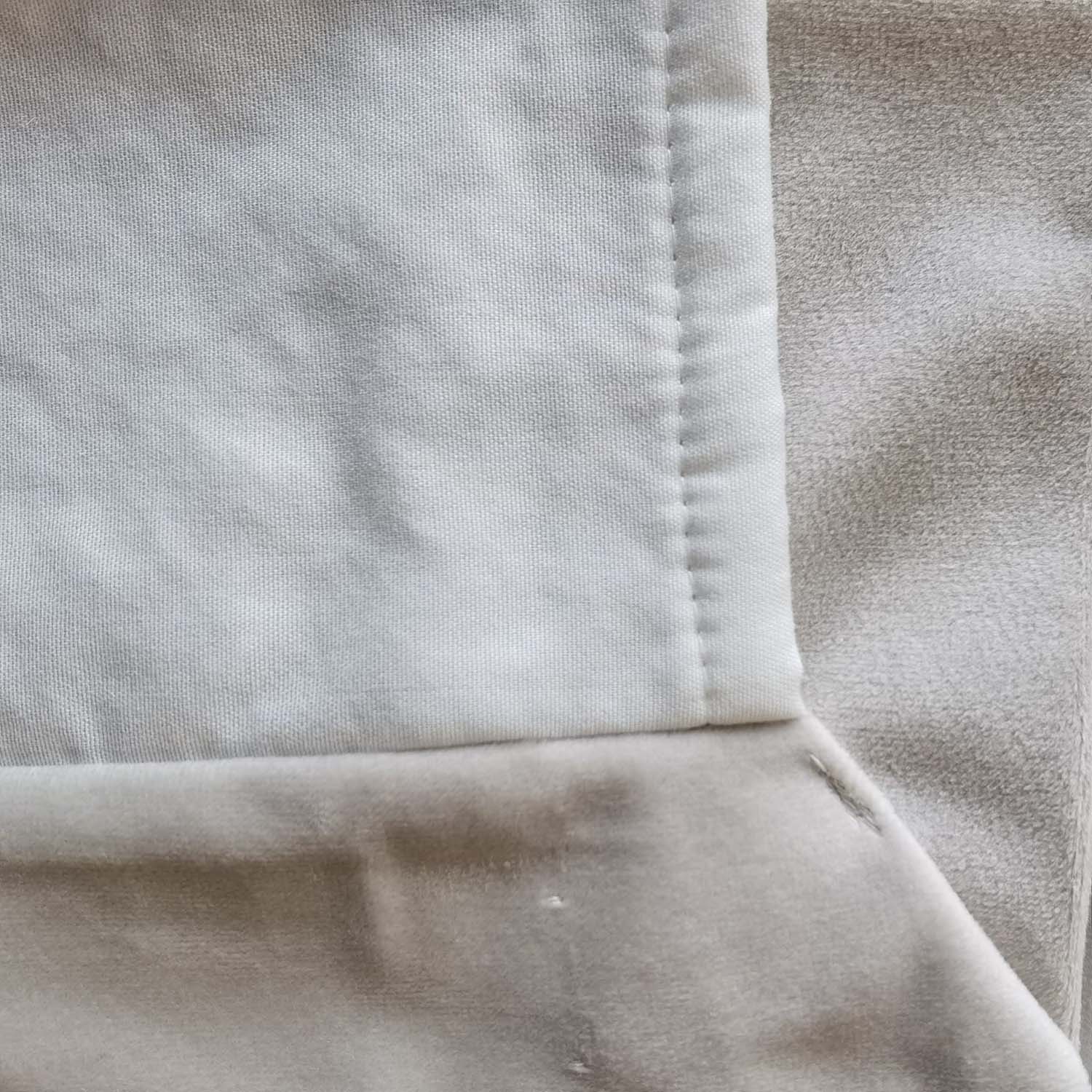 The Home Collection Elegance Readymade Interlined Curtains - Sand 4 Shaws Department Stores