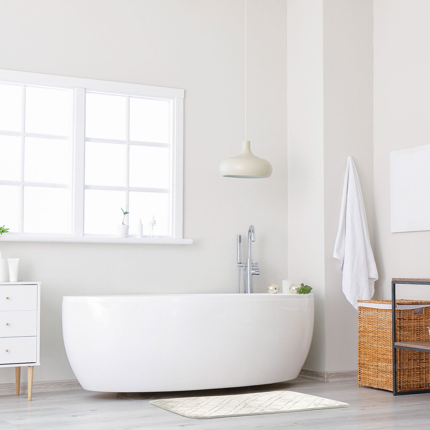 Emma Barclay Matrix Embossed Foam Bath Mat - Natural 3 Shaws Department Stores