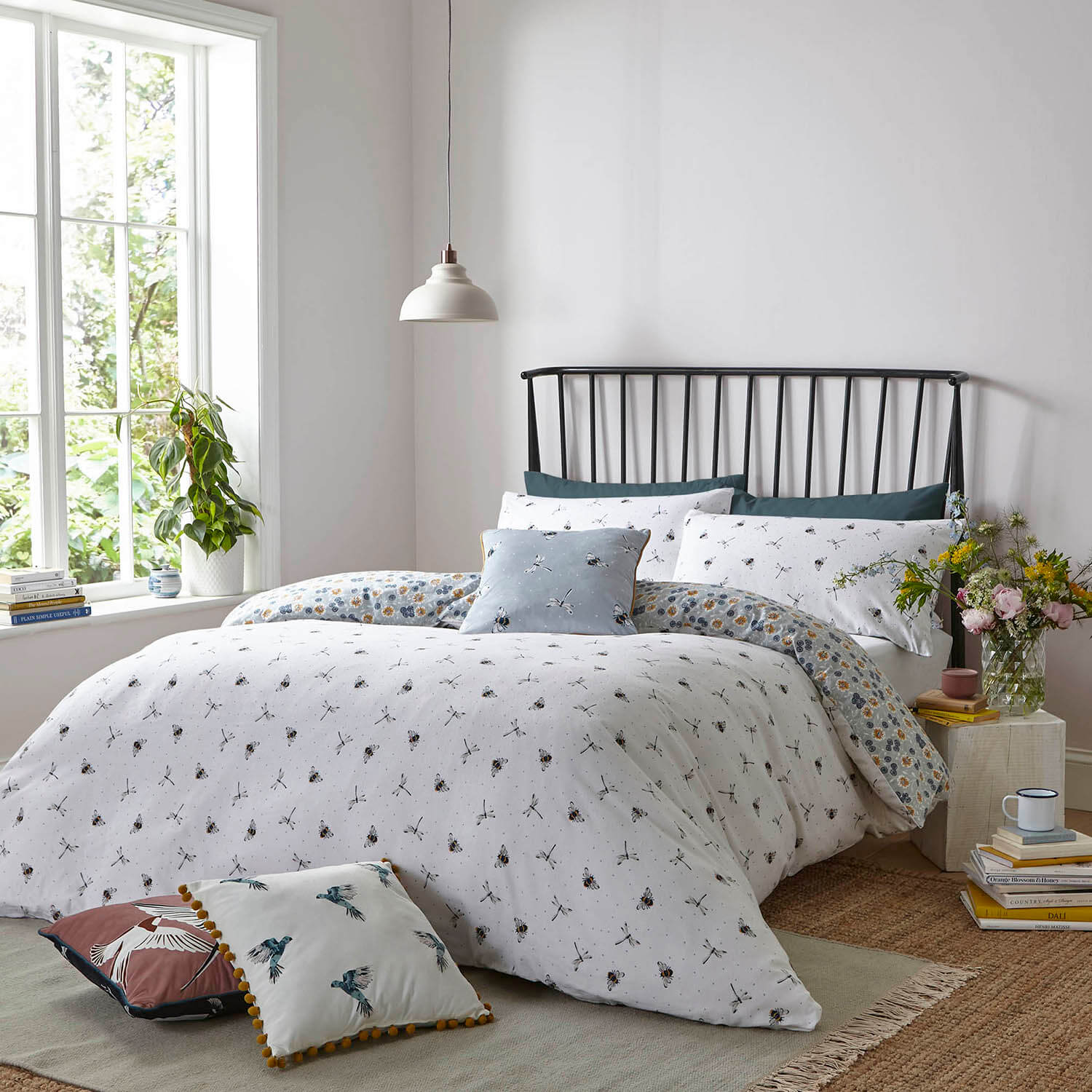 Fat Face Bedtime Bees Duvet Set 1 Shaws Department Stores