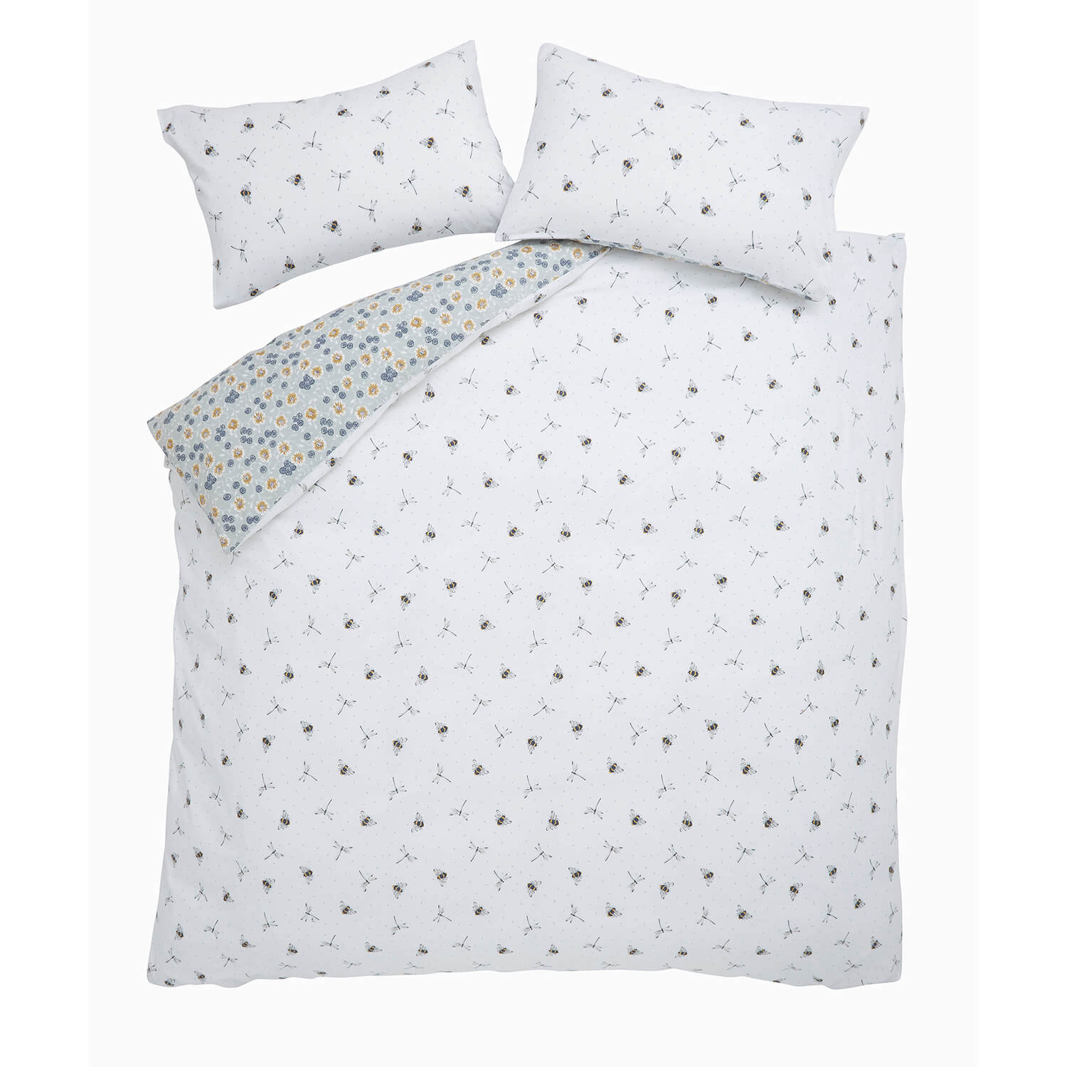 Fat Face Bedtime Bees Duvet Set 2 Shaws Department Stores