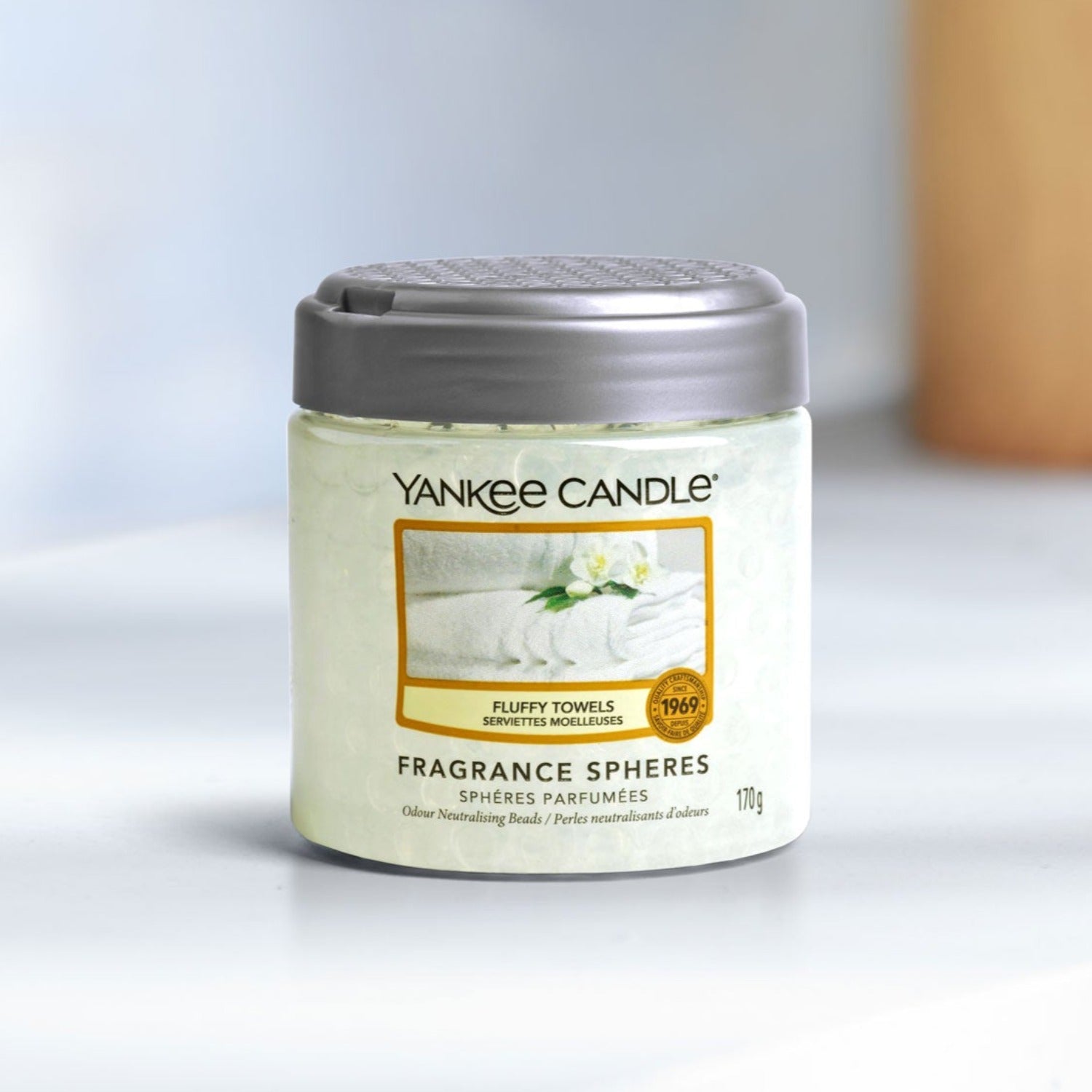 Yankee Candle Fragrance Sphere - Fluffy Towels 1 Shaws Department Stores