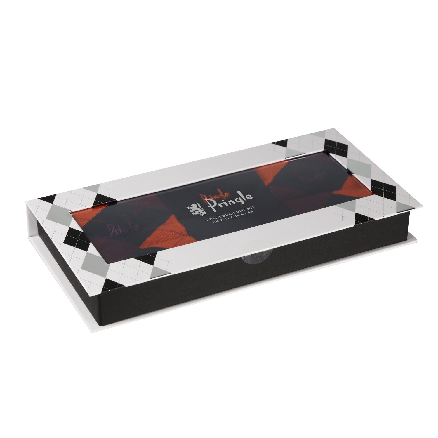 Pringle 3 Pack Boxed Socks - Navy 2 Shaws Department Stores