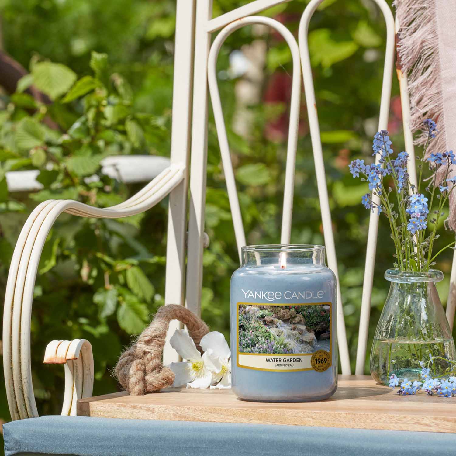 Yankee Candle Medium Jar - Water Garden 1 Shaws Department Stores