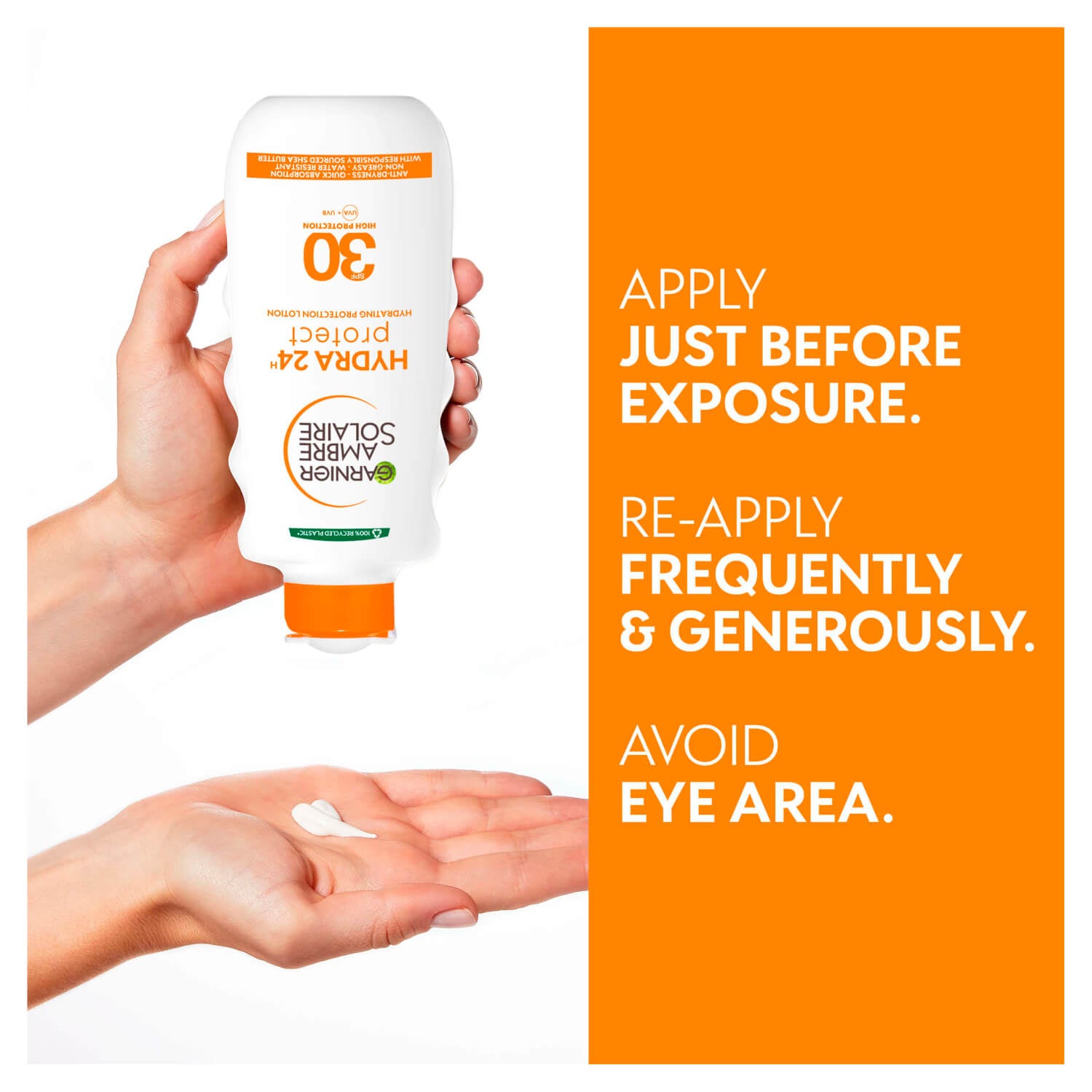 Garnier Ambre Solaire Ultra-Hydrating Shea Butter Sun Protection Cream SPF30 - 200ml 3 Shaws Department Stores