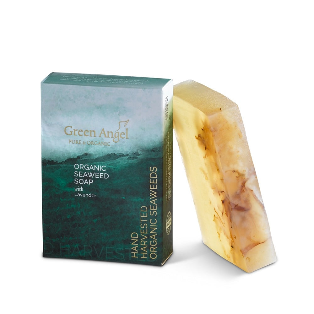 Green Angel Seaweed Lavender Soap 1 Shaws Department Stores