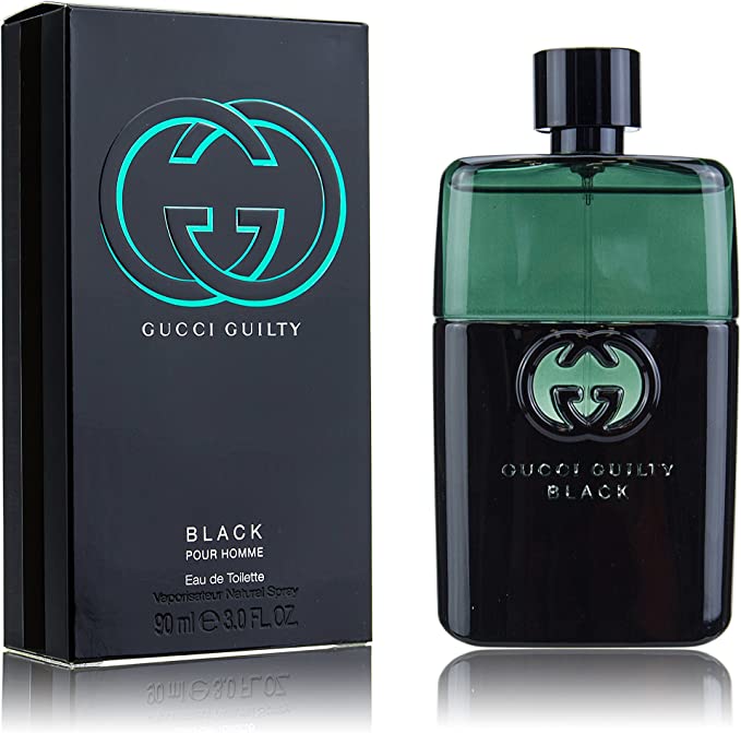 Gucci Gucci Guilty Black Pour Homme Eau de Toilette - 90ml 1 Shaws Department Stores