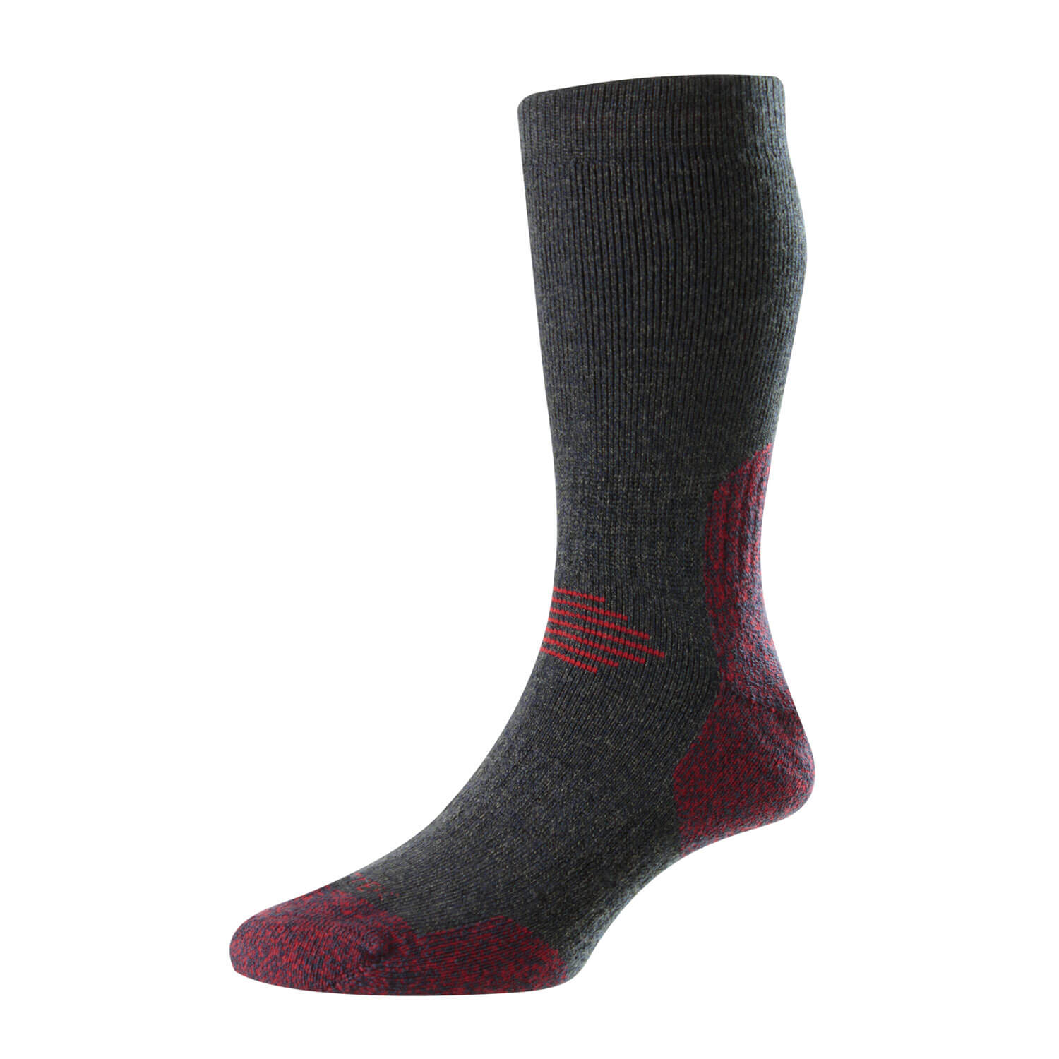 Protrek Mountain Climb Socks - Navy / Red 1 Shaws Department Stores
