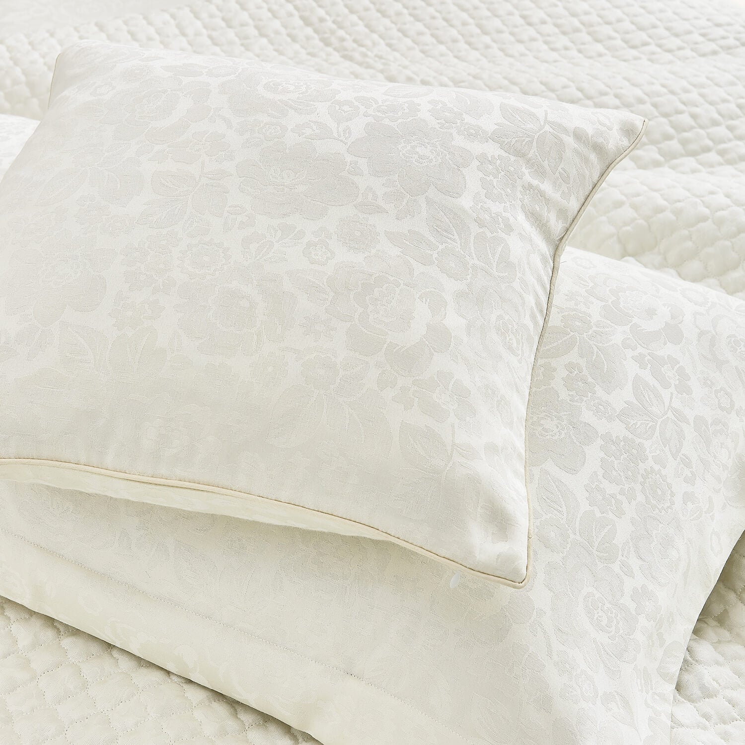 Helena Springfield Cassie Duvet Cover - Ivory 2 Shaws Department Stores