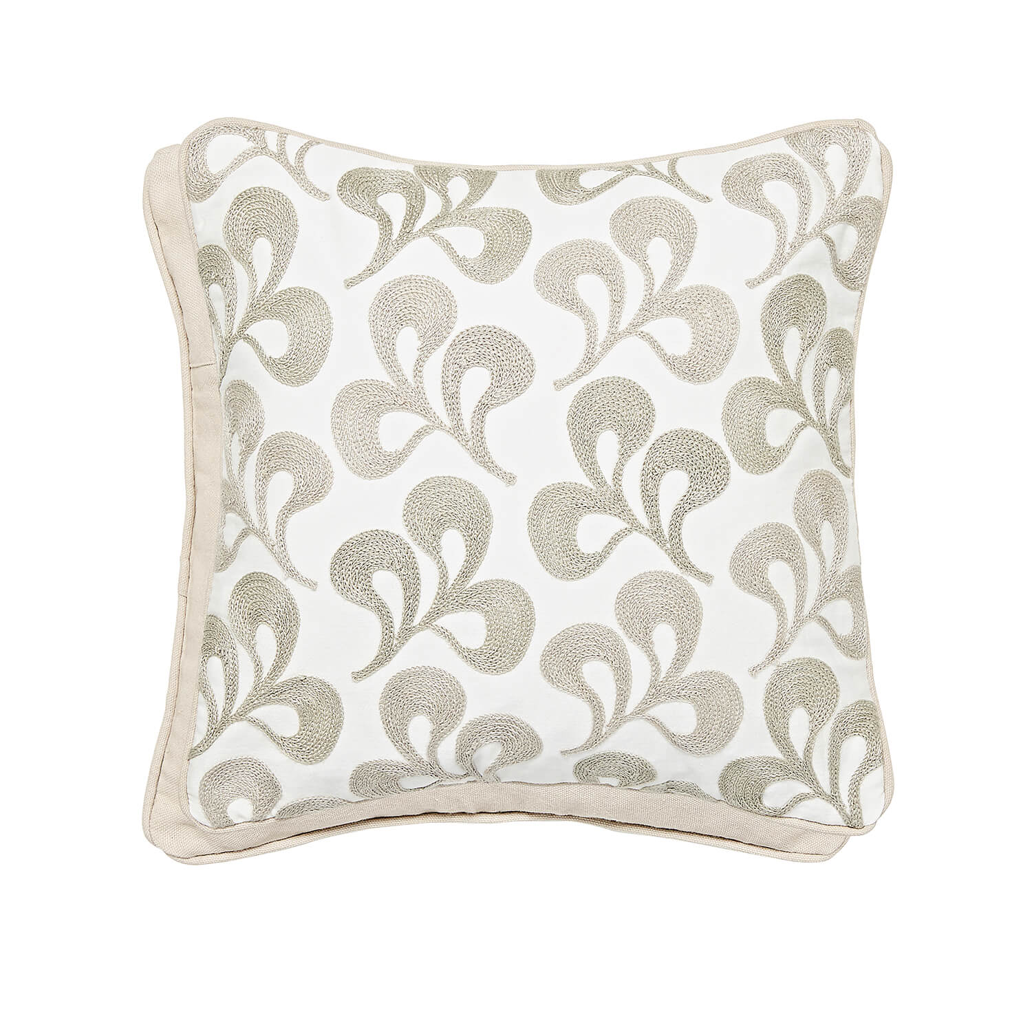 Helena Springfield Mikkel Cushion 30cm x 30cm - Mushroom 1 Shaws Department Stores