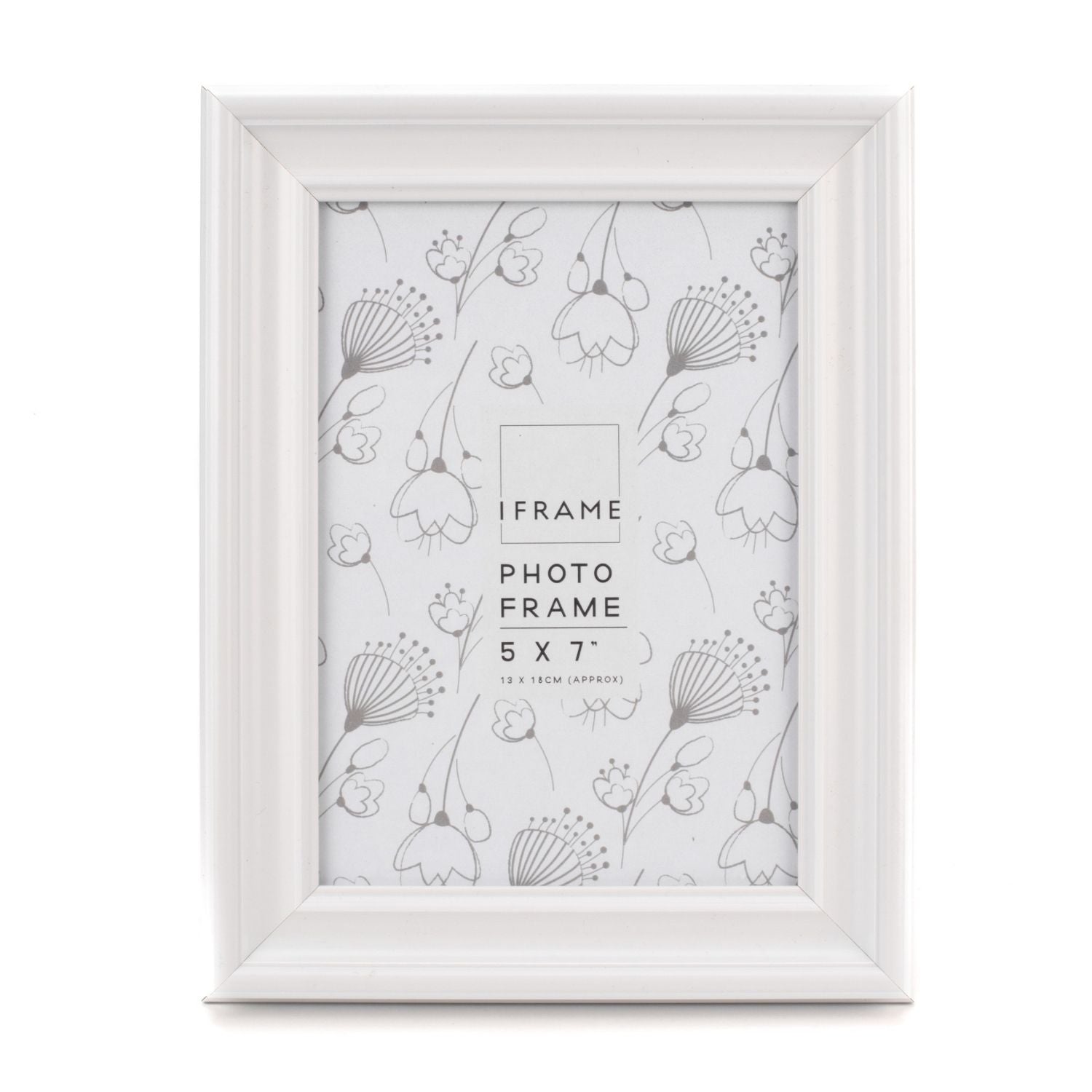Impressions Thick Wood Photo Frame - Size 5x7&
