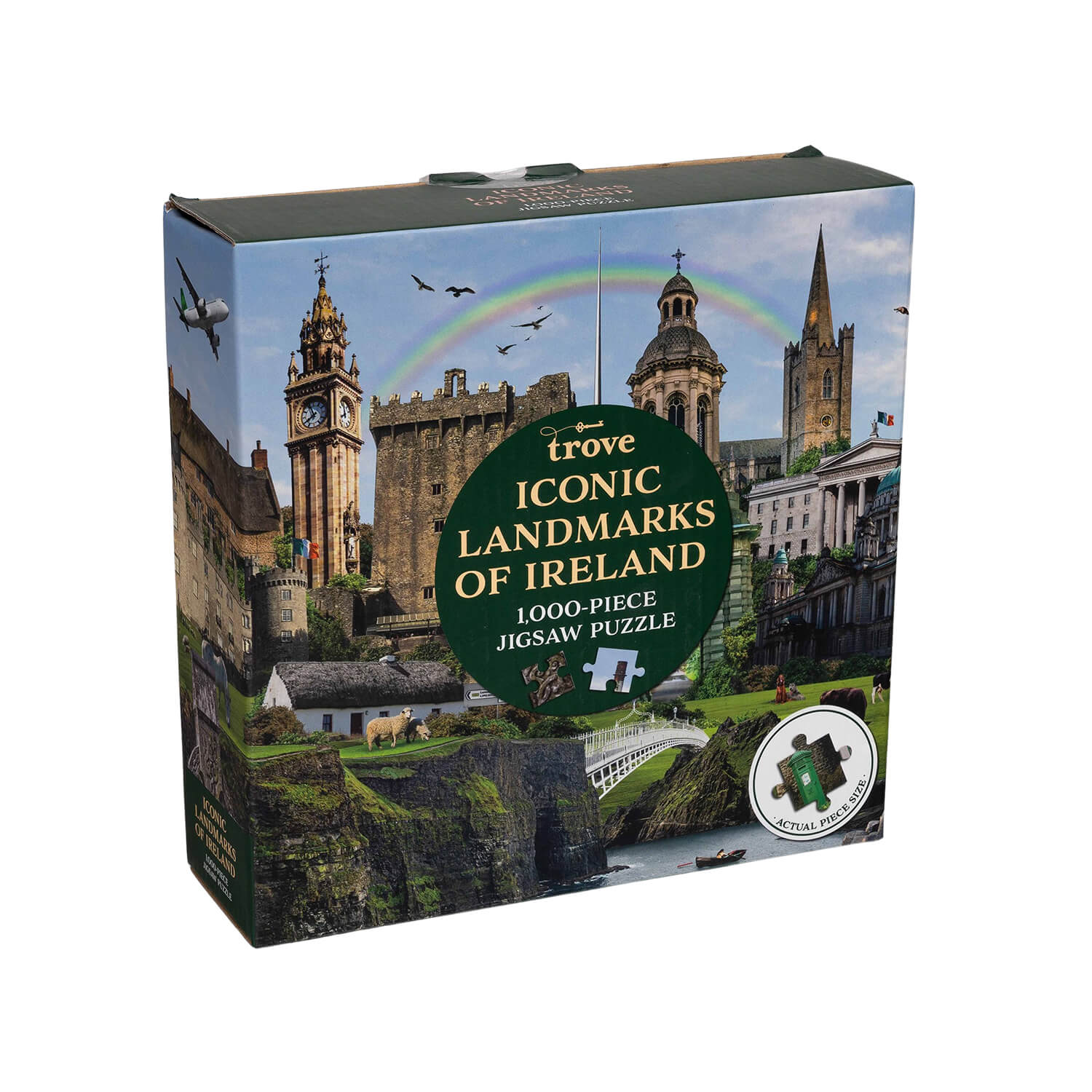 Irish Puzzle Company Iconic Landmarks of Ireland - 1000 Piece Jigsaw Puzzle 1 Shaws Department Stores