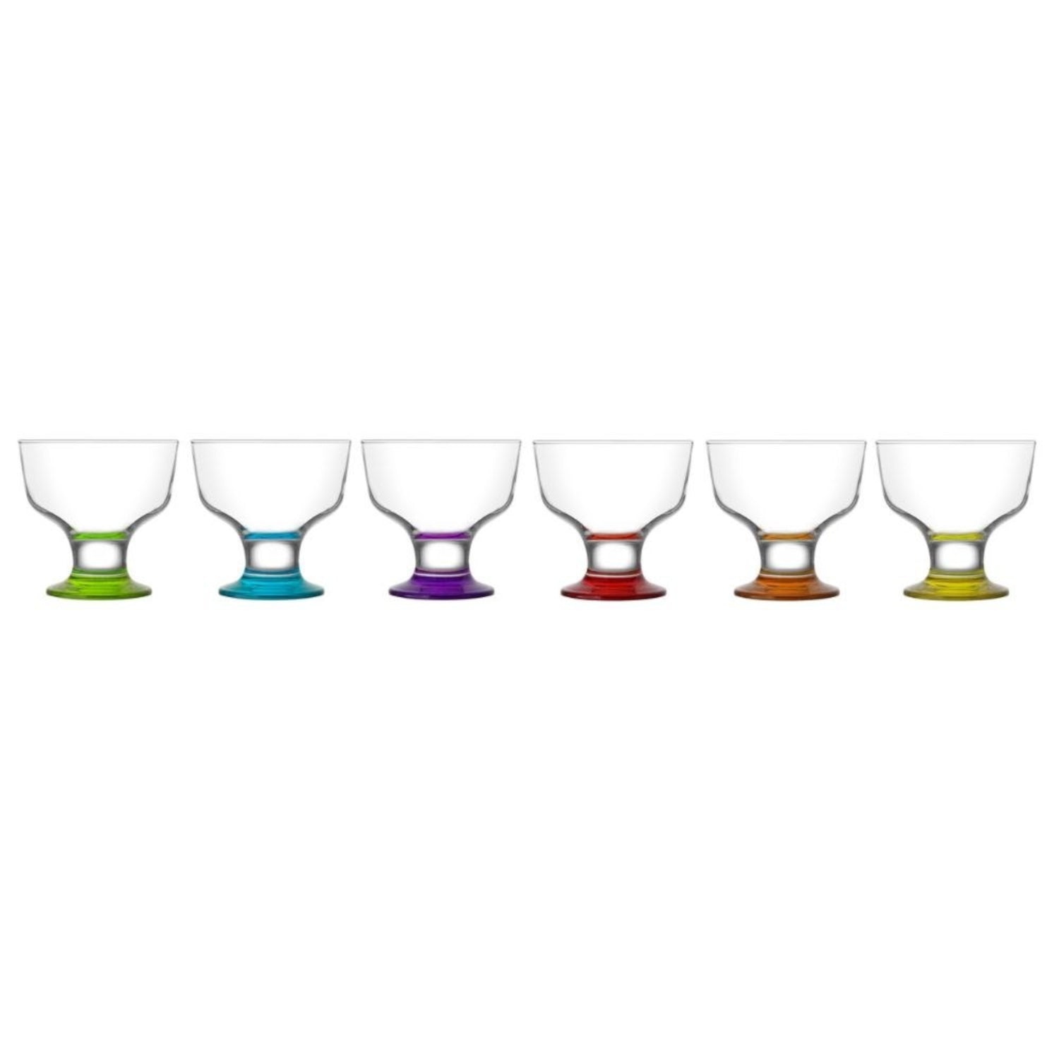 Killarney Crystal Jewel Collection Dessert Dishes Set of 6 1 Shaws Department Stores