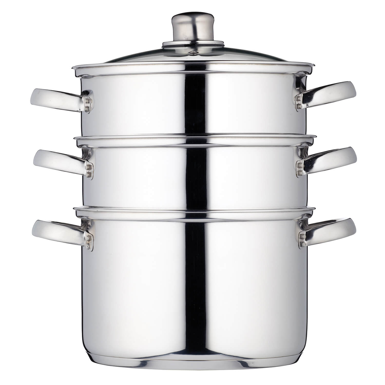 Kitchencraft 3-Tier Steamer - 22cm 1 Shaws Department Stores
