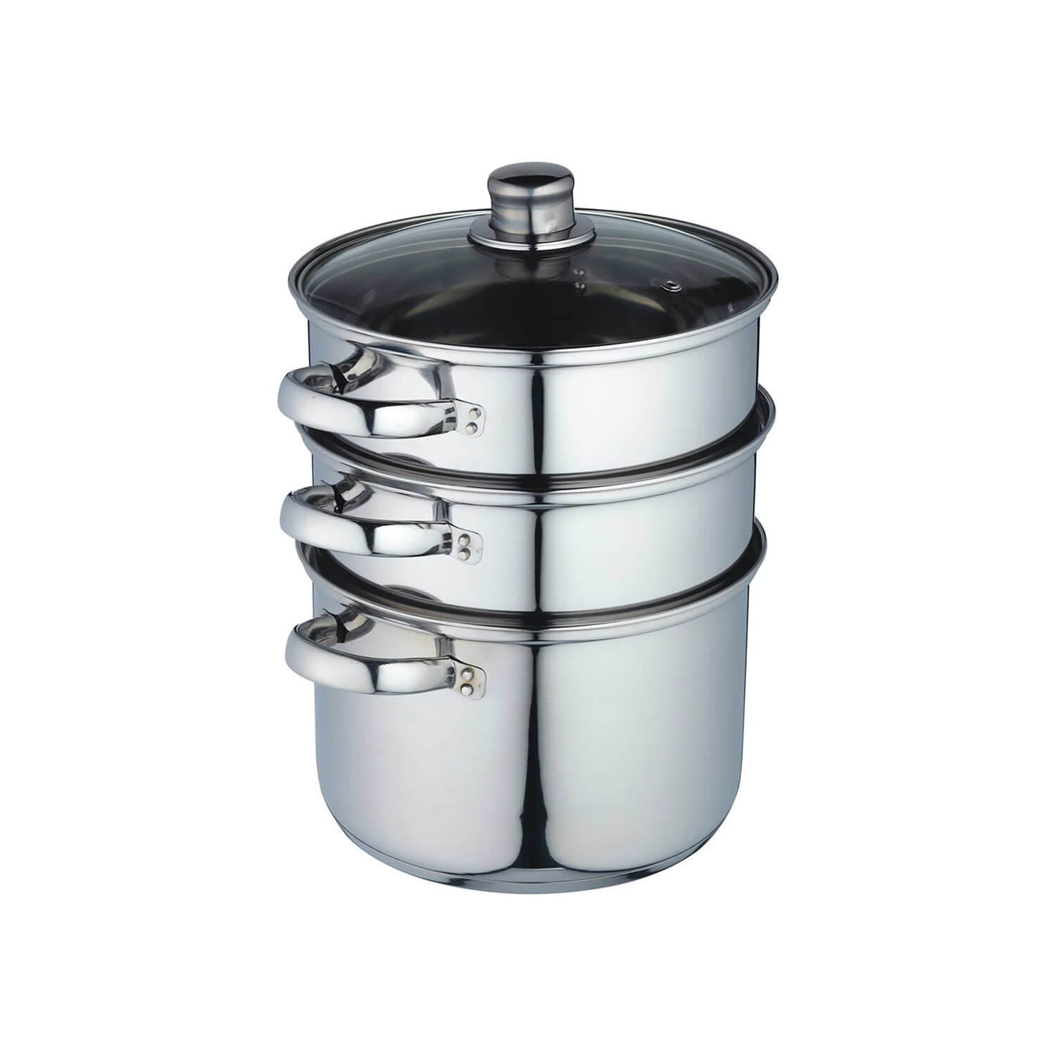 Kitchencraft 3-Tier Steamer - 22cm 2 Shaws Department Stores