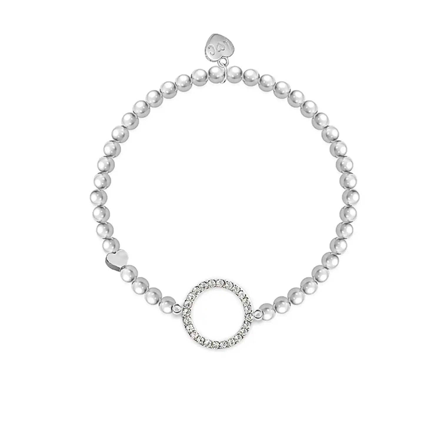Life Charms Friendship Forever Bracelet - Silver 1 Shaws Department Stores