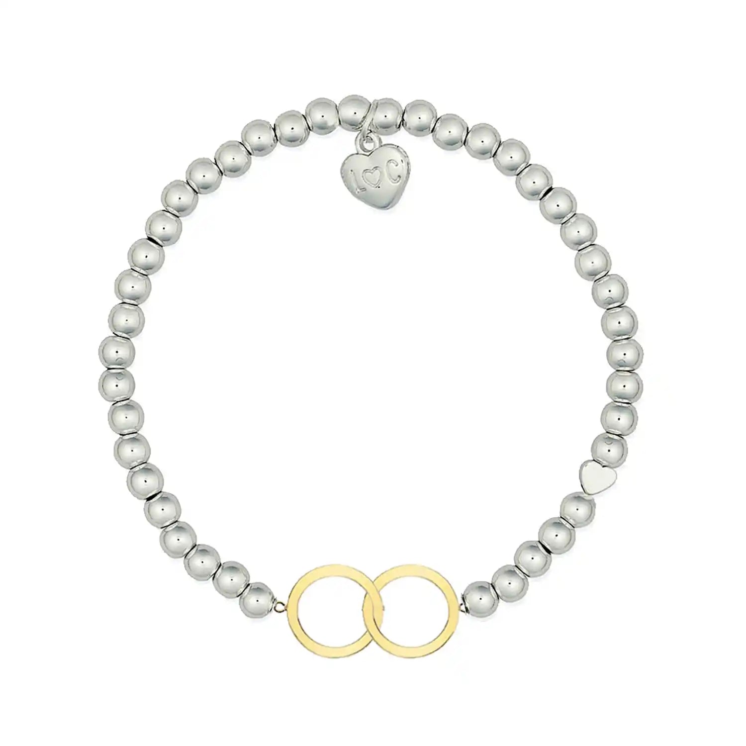 Life Charms Soul Sister Bracelet - Silver 1 Shaws Department Stores