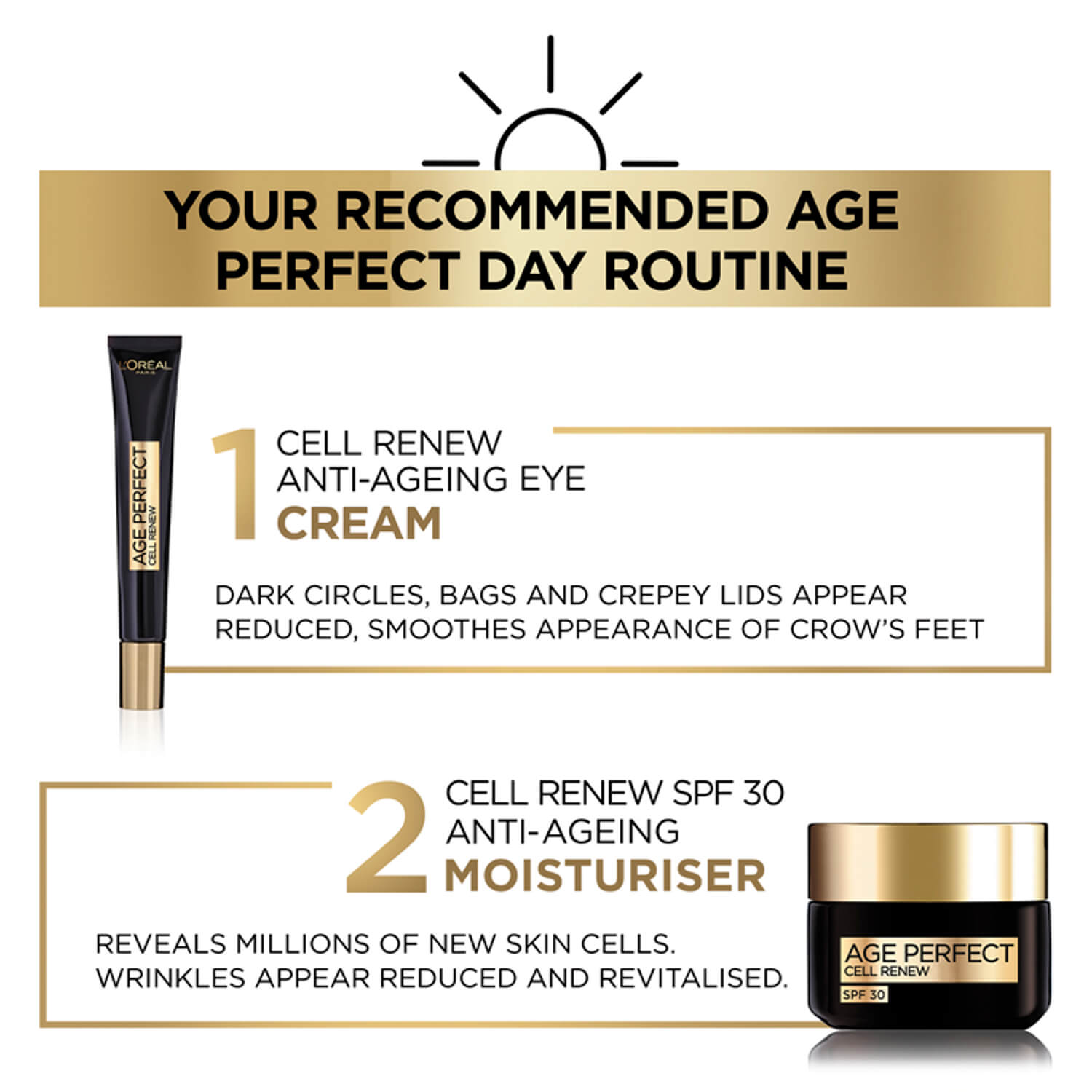 L’ Oréal Age Perfect Cell Renew Eye Cream - 15ml 4 Shaws Department Stores