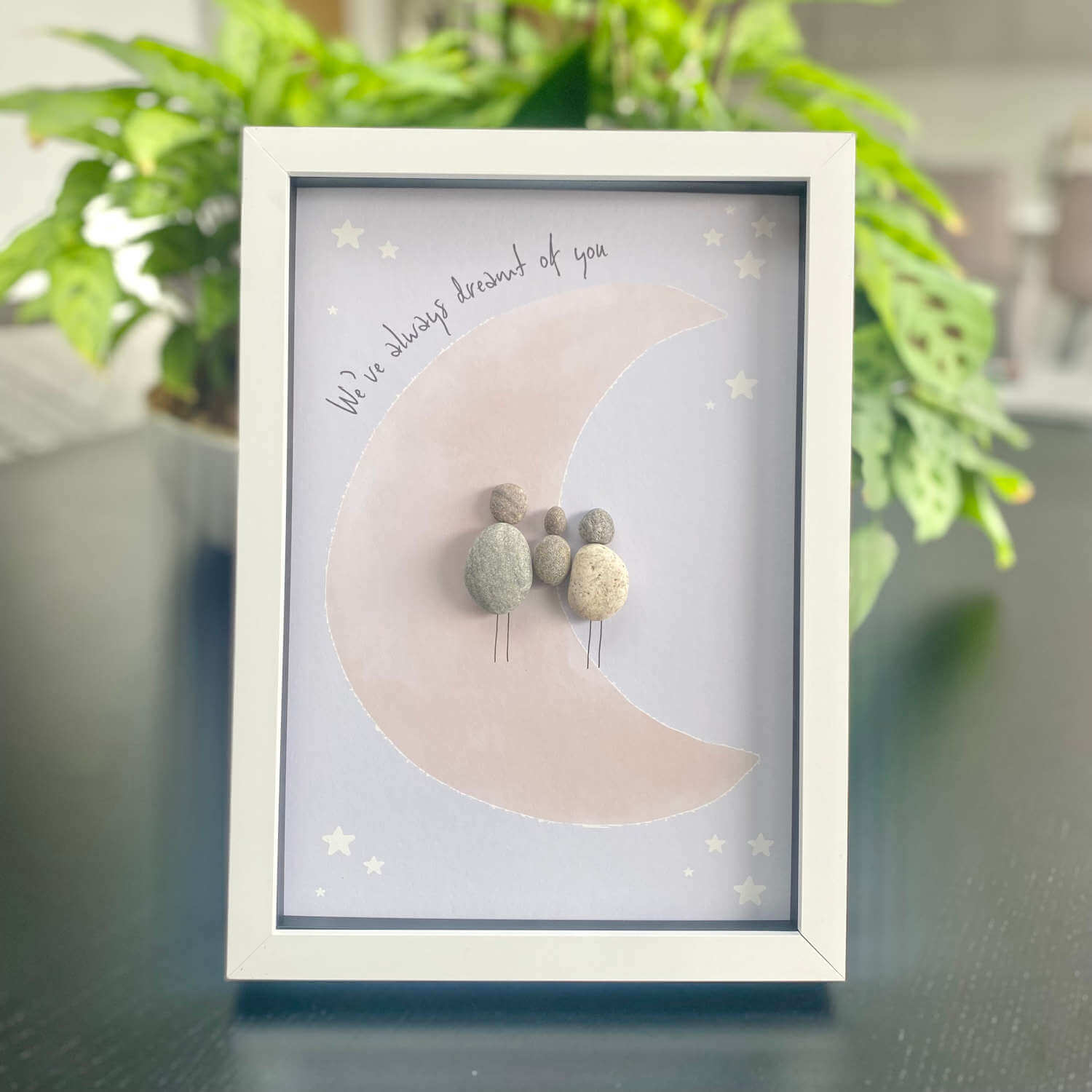 La De Da Pebble Picture Always Dreamt Of You - A4 Size - White 1 Shaws Department Stores