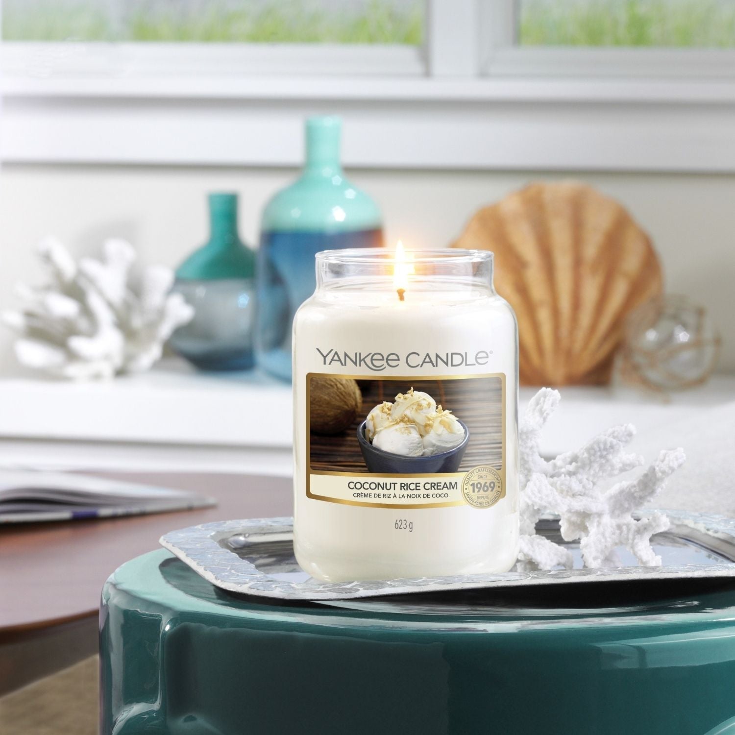 Yankee Candle Coconut Rice Cream - Large Jar 2 Shaws Department Stores