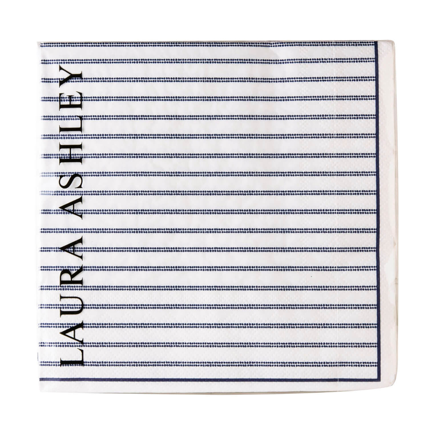 Laura Ashley Blueprint Collectables Set of 20 Napkins - Candy Stripe 3 Shaws Department Stores
