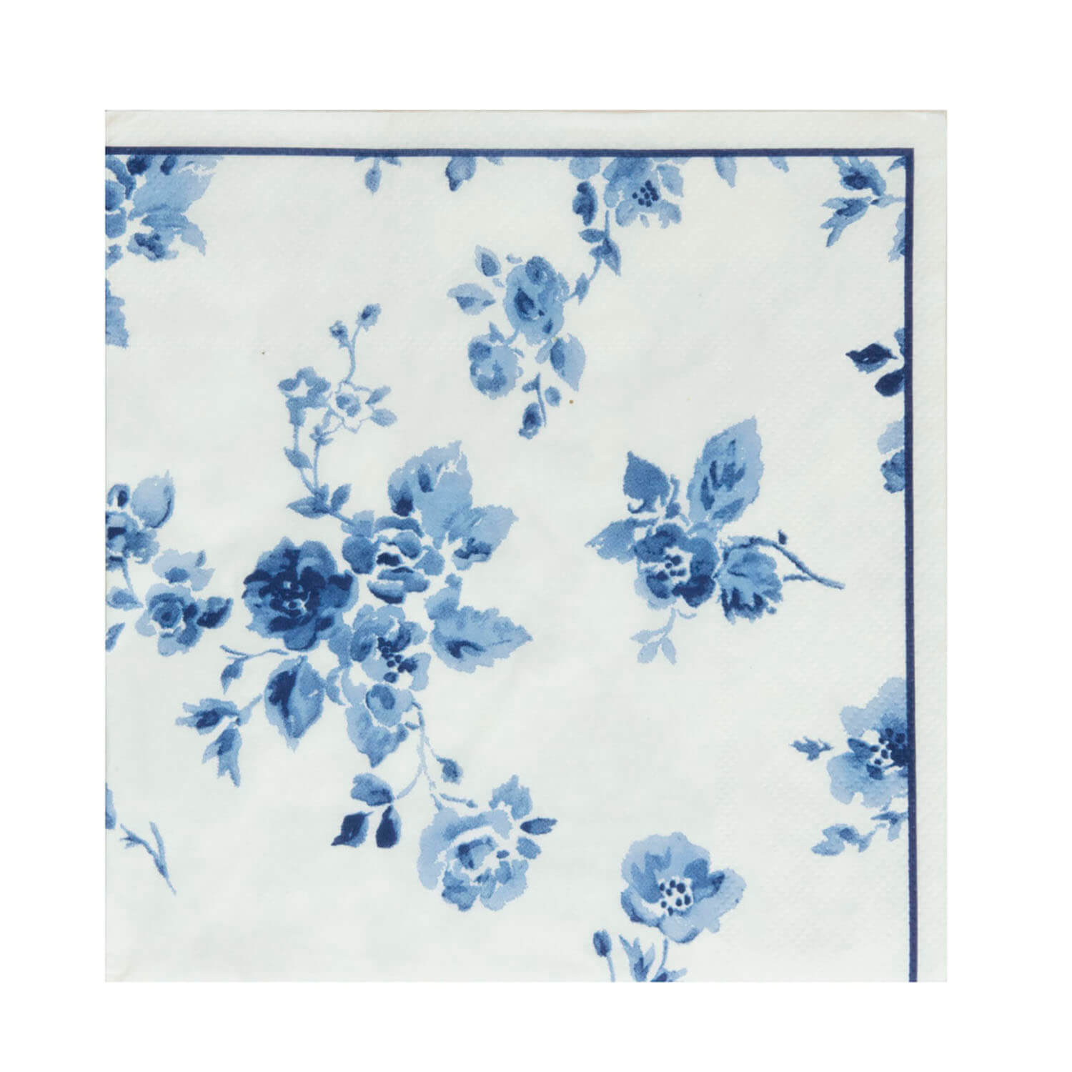 Laura Ashley Blueprint Collectables Set of 20 Napkins - China Rose 2 Shaws Department Stores