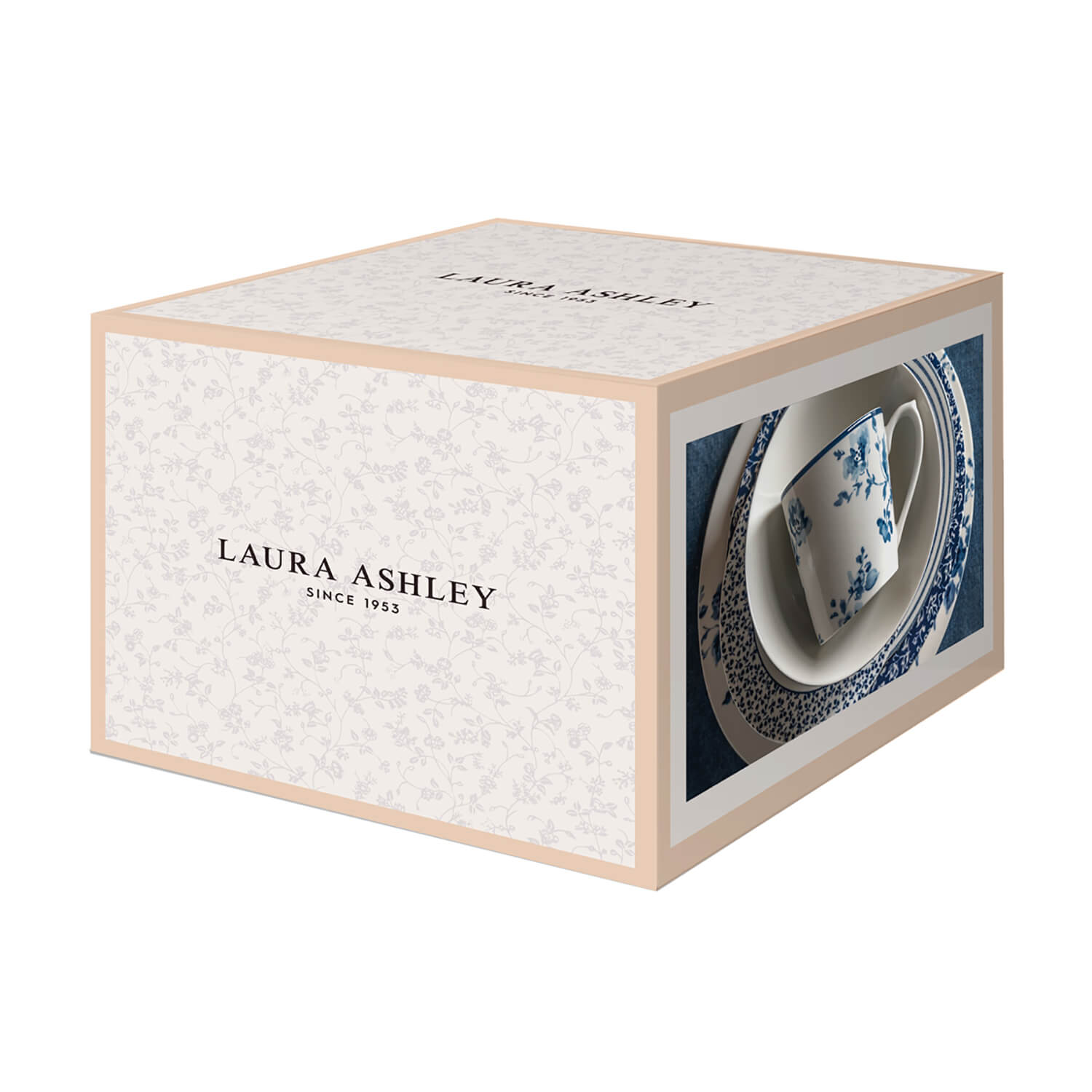 Laura Ashley Blueprint Collectables Set of 4 Bowls - 16cm 3 Shaws Department Stores
