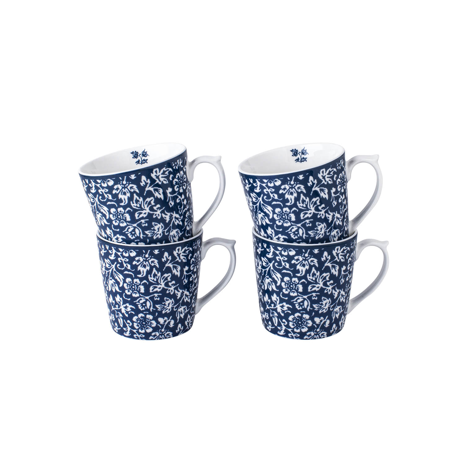 Laura Ashley Blueprint Collectables Set of 4 Mugs - 30cl 4 Shaws Department Stores